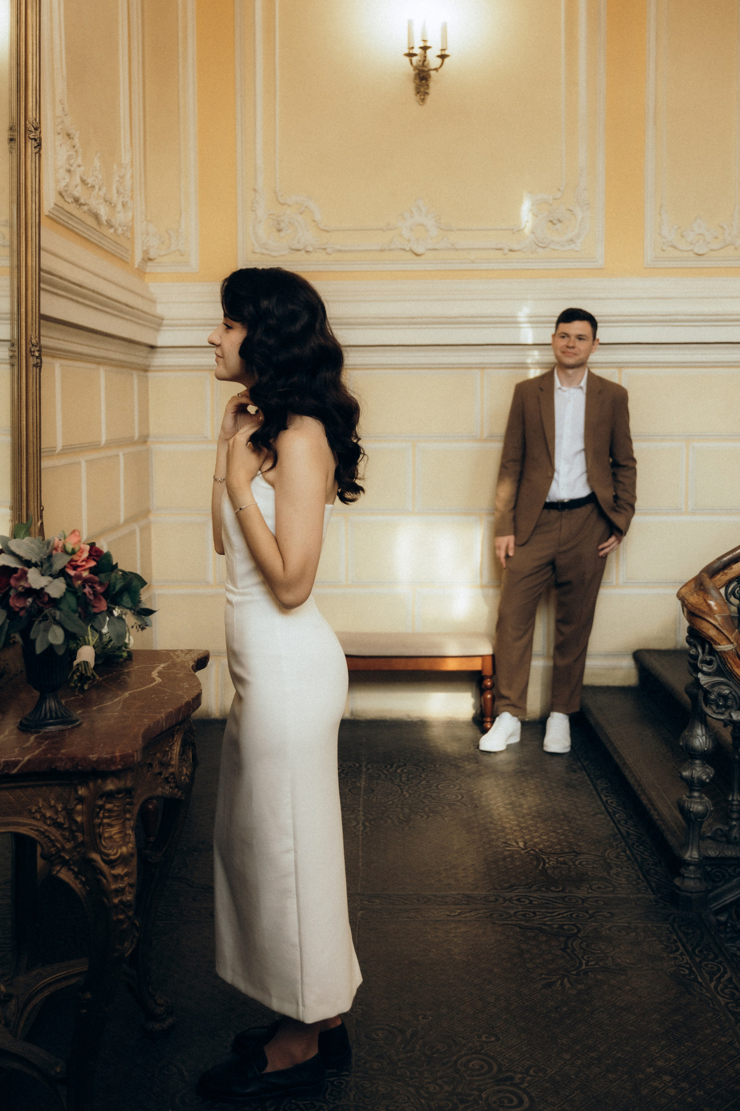 Роман и Анастасия, роспись в Библиотеке-читальне им. Пушкина. Свадебный и портретный фотограф в Москве Кристина Золотова