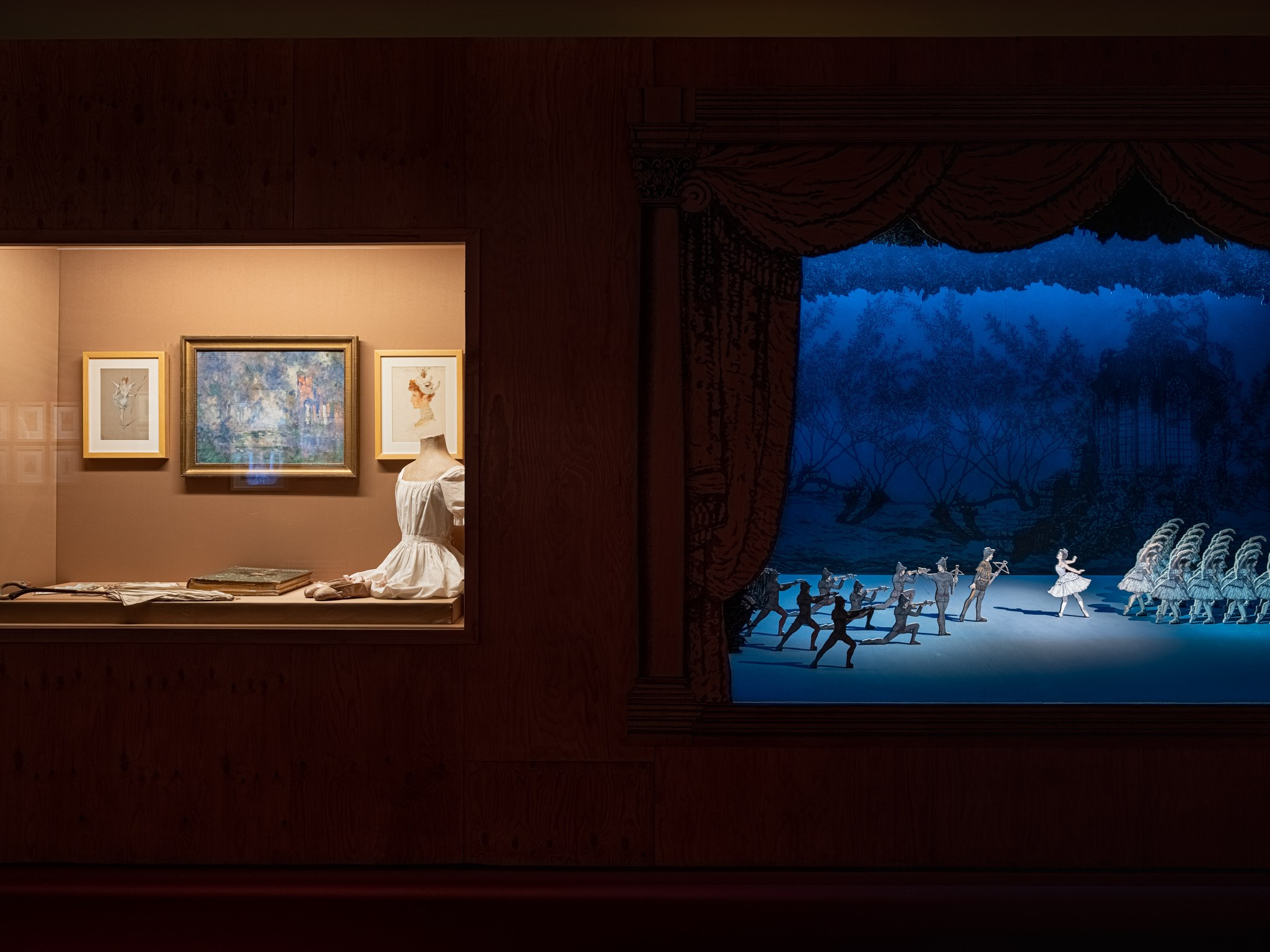 Выставка «Первая позиция. Русский балет» Манеж (СПБ) Planet9 РОСИЗО 2023. Фотограф Василий Буланов