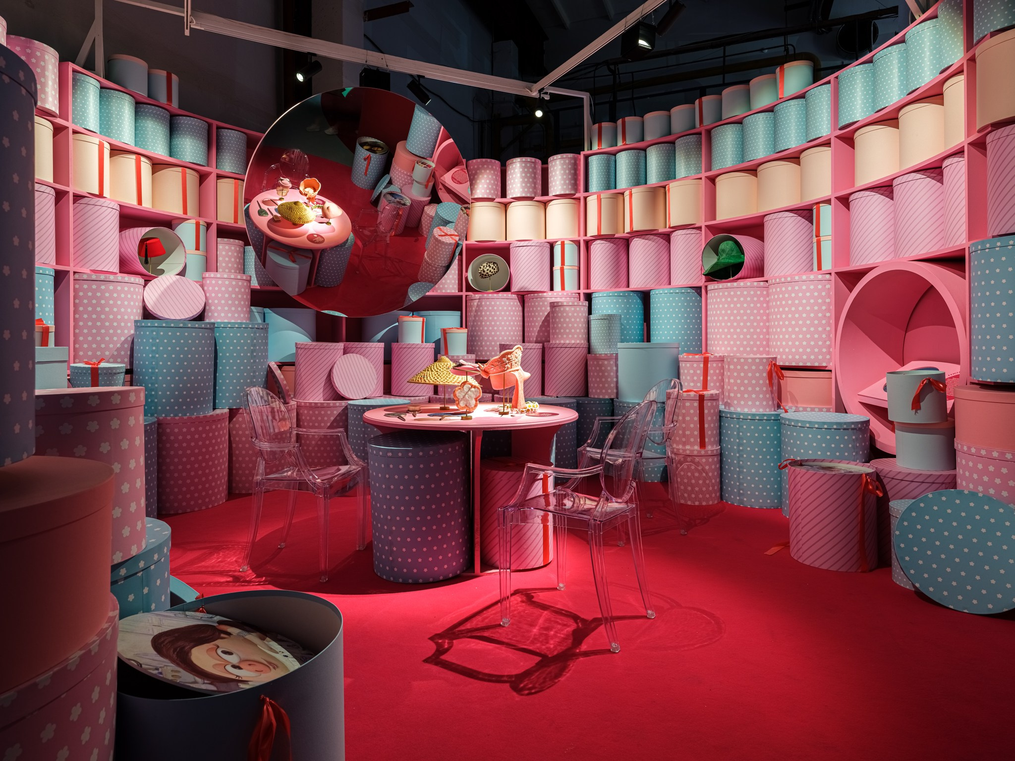 Выставка «Смешарики. Искусство быть круглым» Москва, Хлебозавод № 9 Planet9 2023. Фотограф Василий Буланов