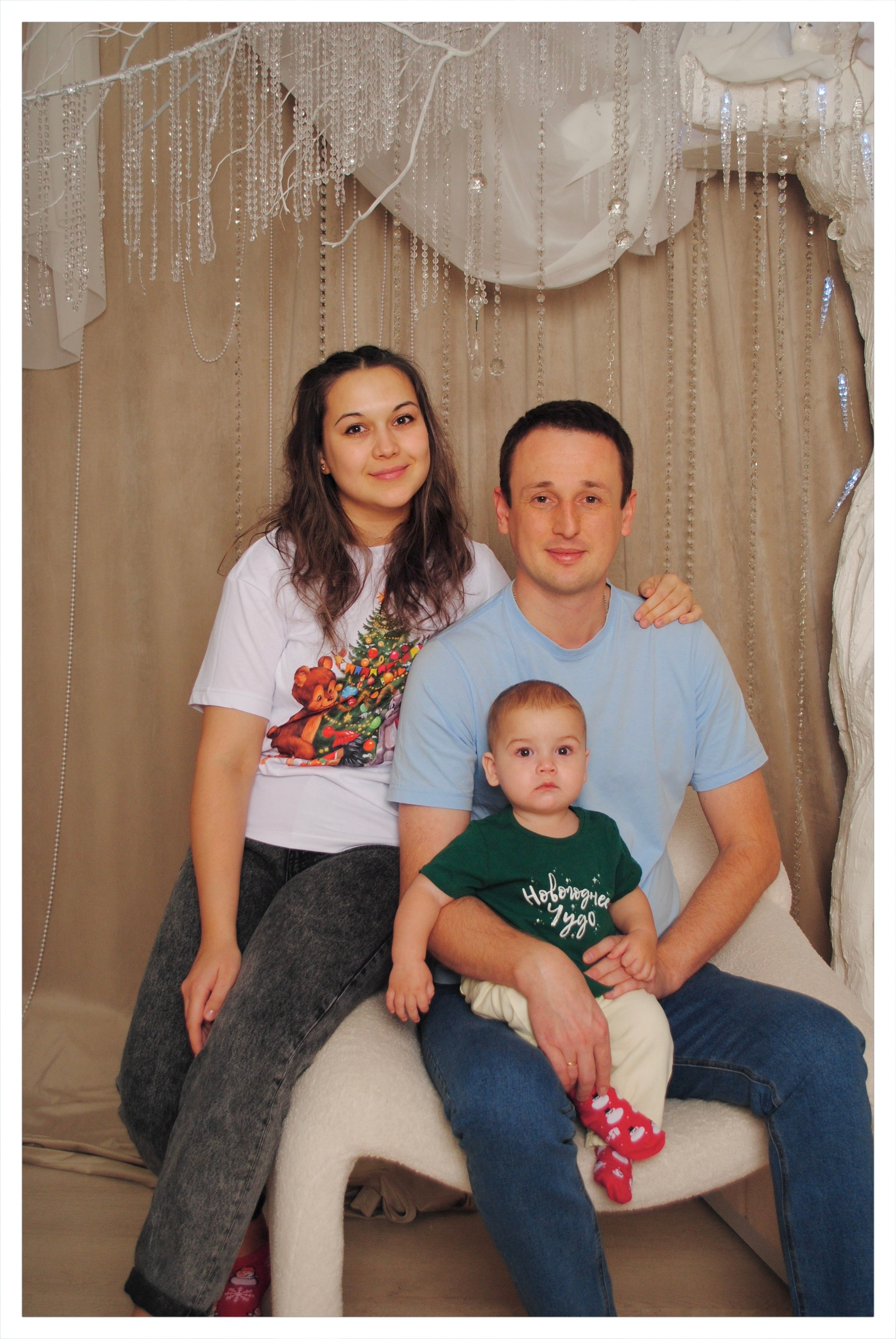 Дарья и семья. Фотограф Мария Мусаелян