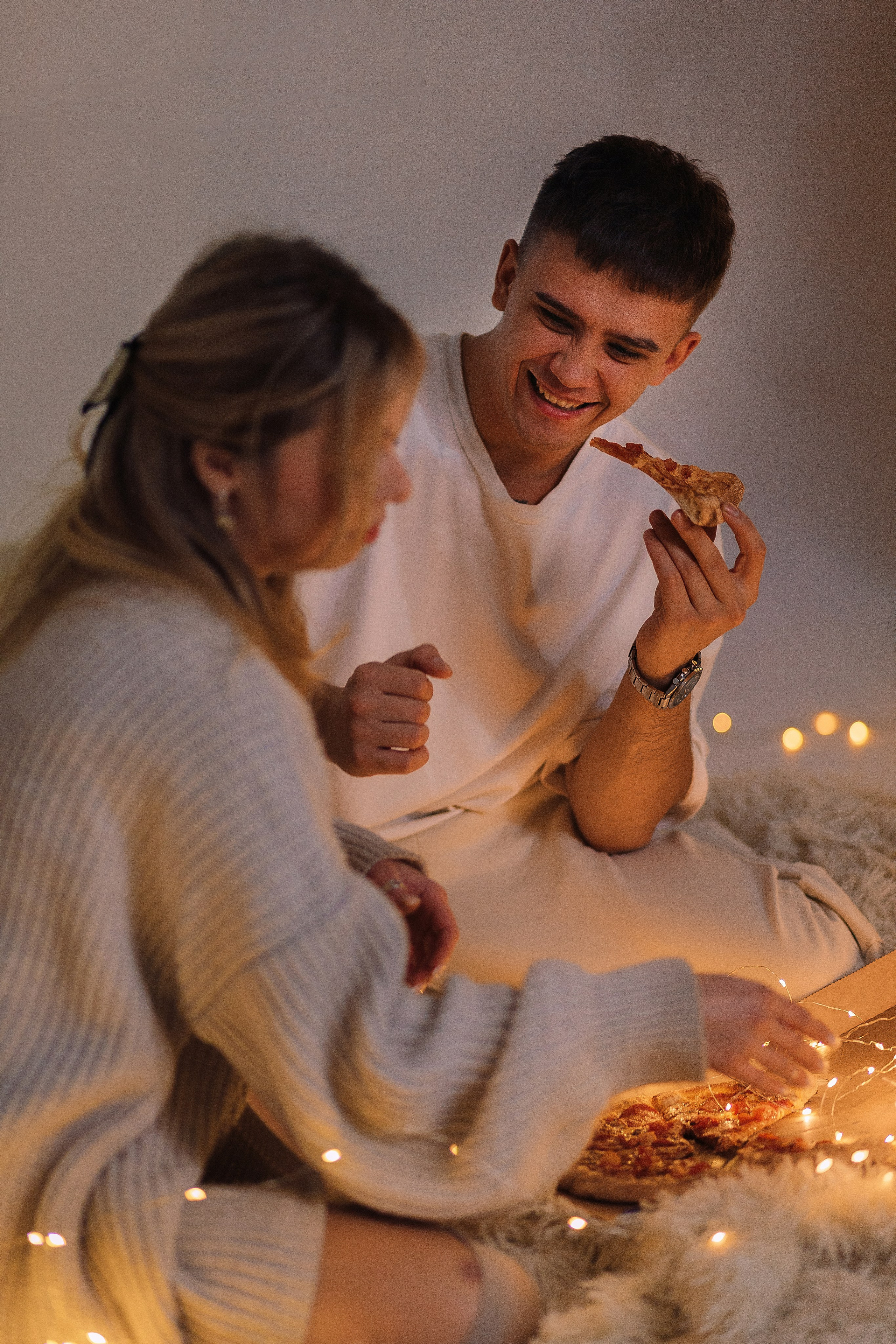 Love-story Новогоднее кино (фотостудия Мануфактура, Балашиха). Семейный фотограф в Москве и Балашихе Гайдарова Лена