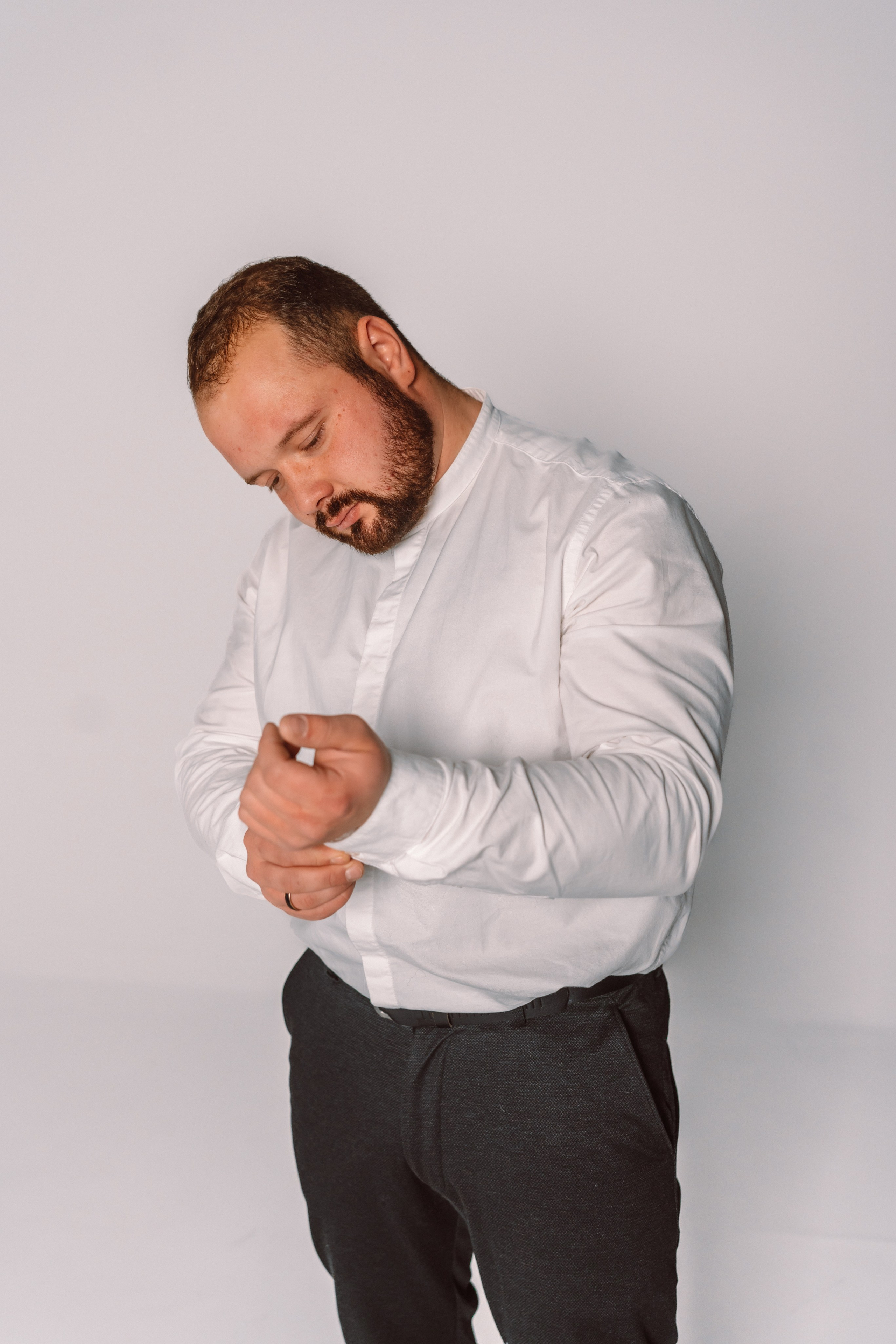 Мужской портрет. Portrait photographer Wrocław Vitali Pabiadzinski