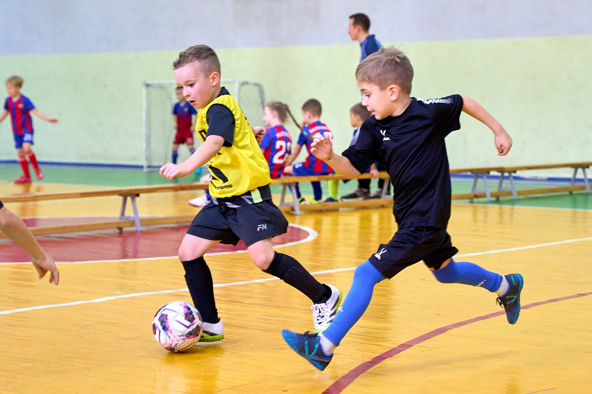 Детский футбол в зале. Главная
