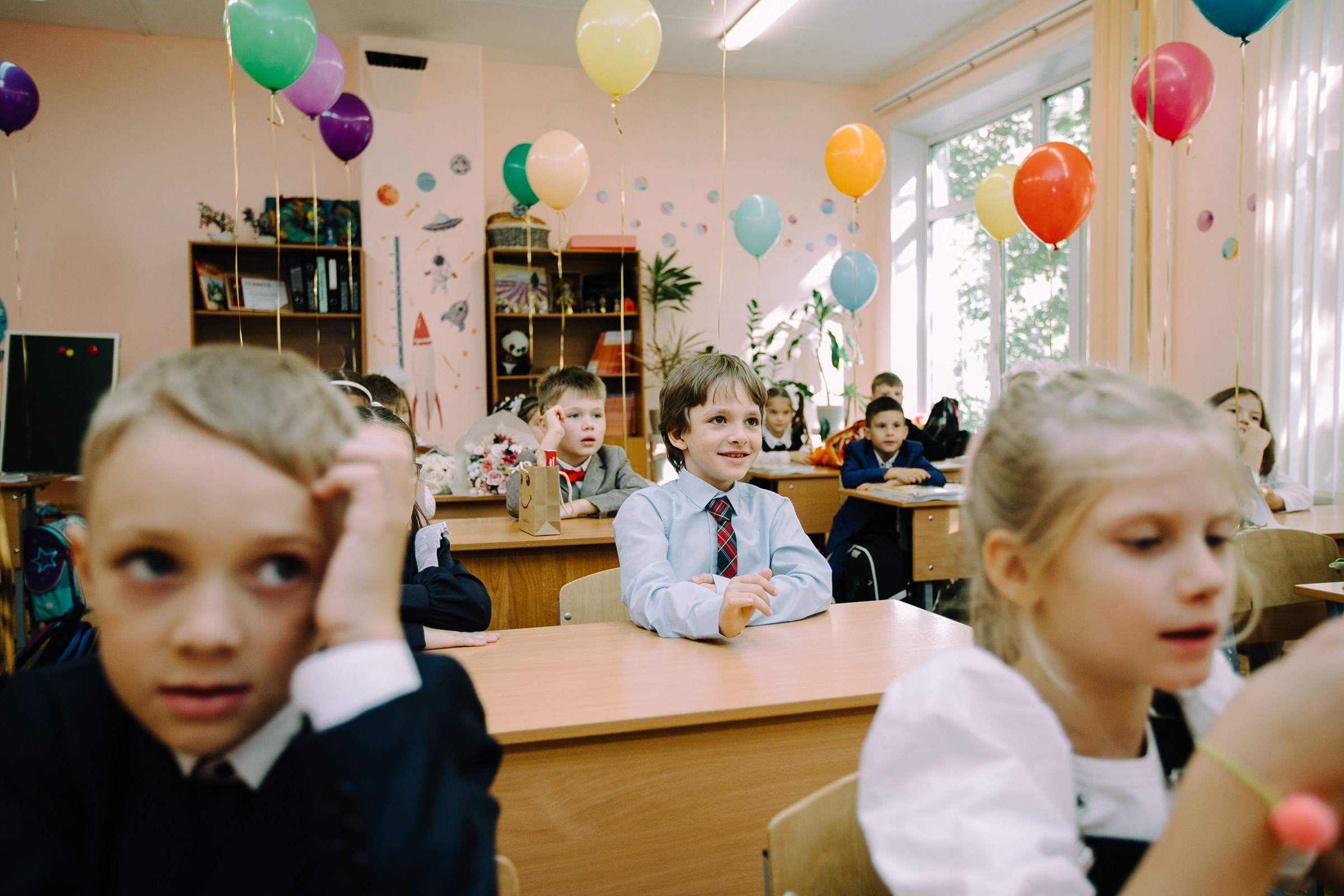 1 сентября. 1 класс. Женский и репортажный фотограф Москва Натали Смирнова