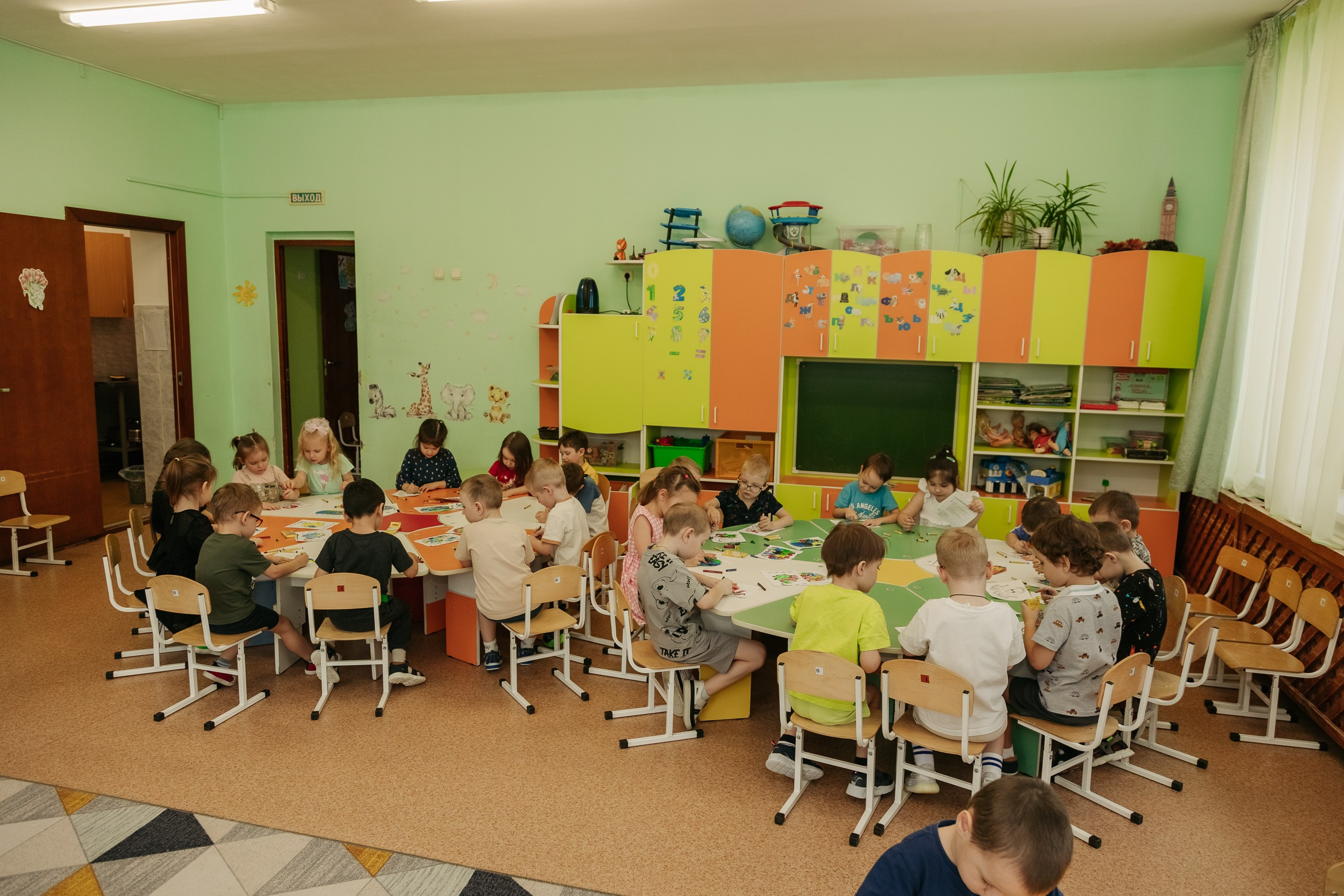 Репортаж в саду (1 день из жизни сада). Фотограф на первый годик, семейный и детский фотограф в Новосибирске