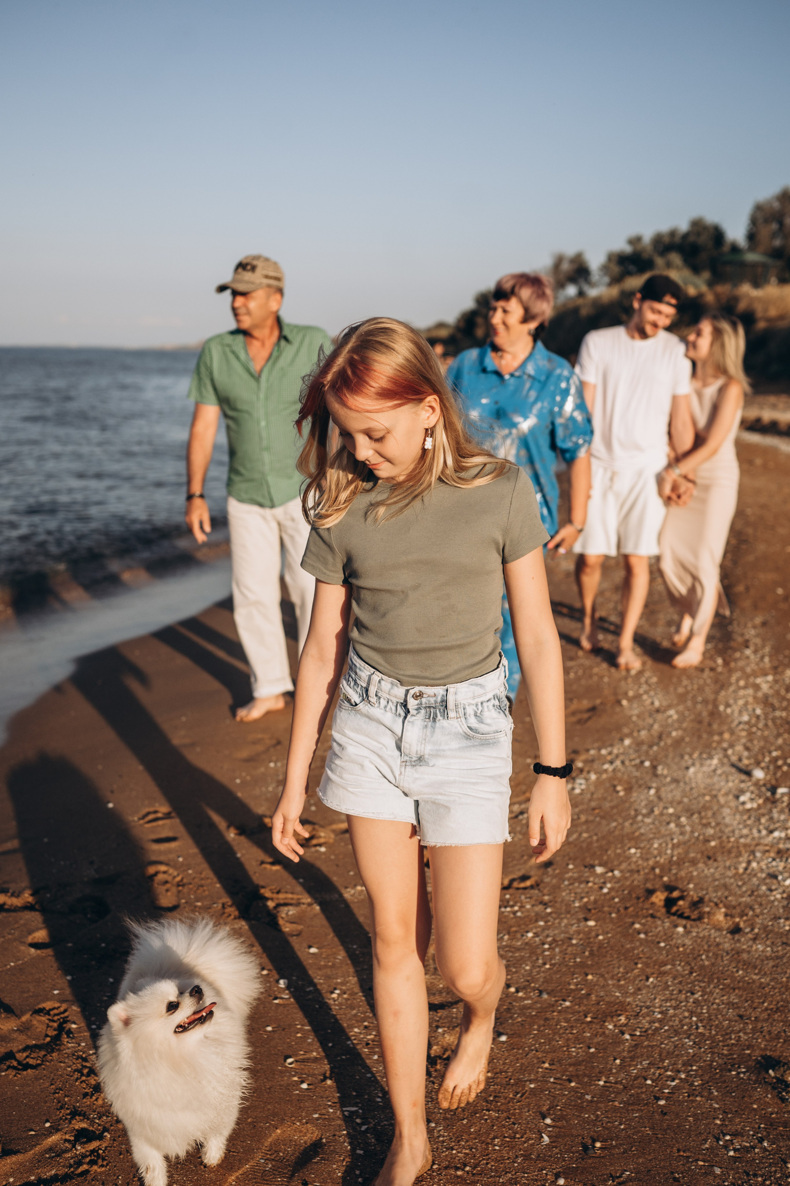 Андрей и Ира, Валерий Андреевич, Татьяна Викторовна и Ника. Фотограф Горбенко Анна