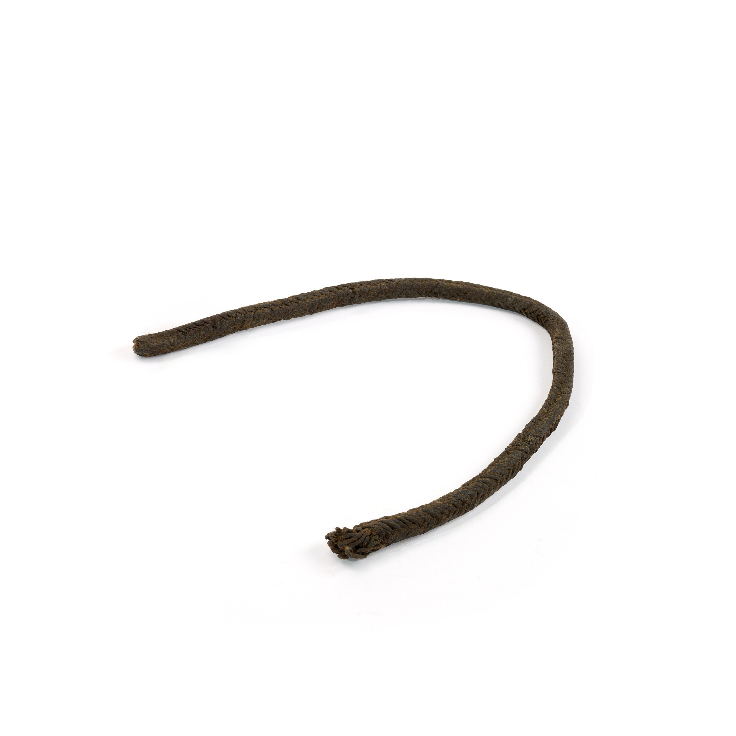 Смоляной пеньковый канат для газопроводов — музейный экспонат