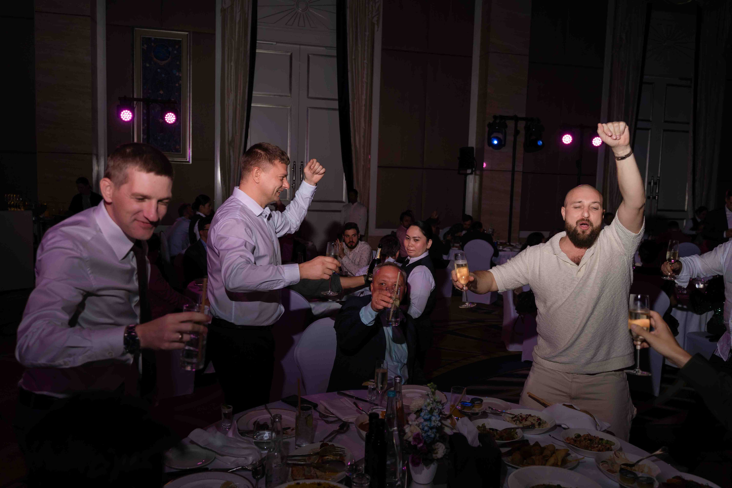 Новогодний корпоратив freedom management в St.Regis Abu Dhabi. Фотограф и видеограф в Москве и Абу Даби Мария Кулагина