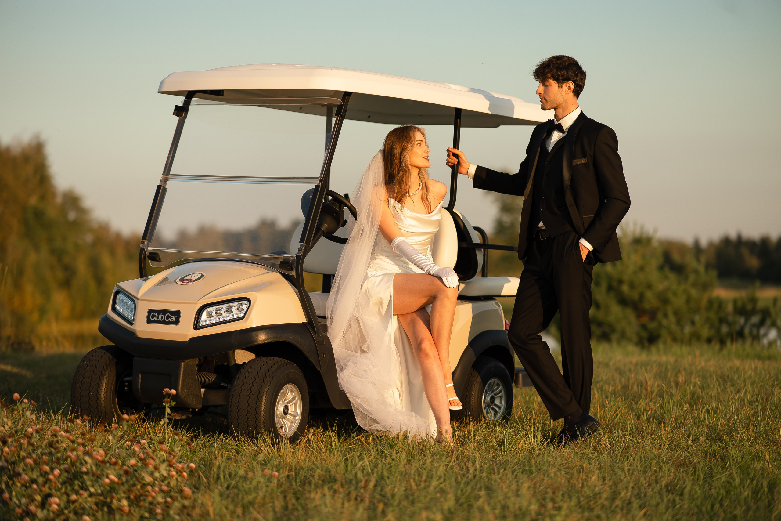 Гольф клуб Ира и Иван. Фотограф в Москве