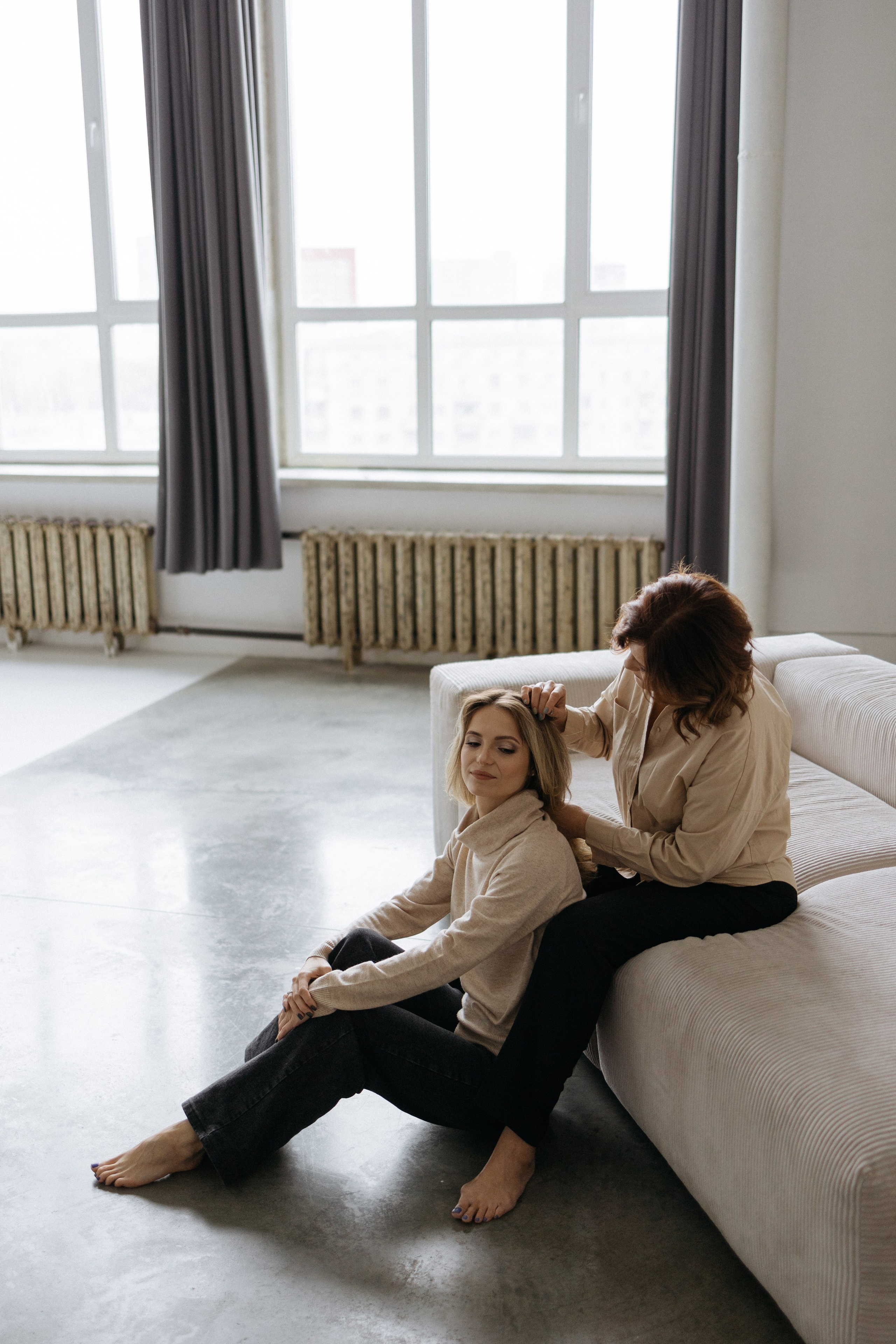 Фотосессия мама и дочка. Свадебный фотограф в Москве Полина Лелетко