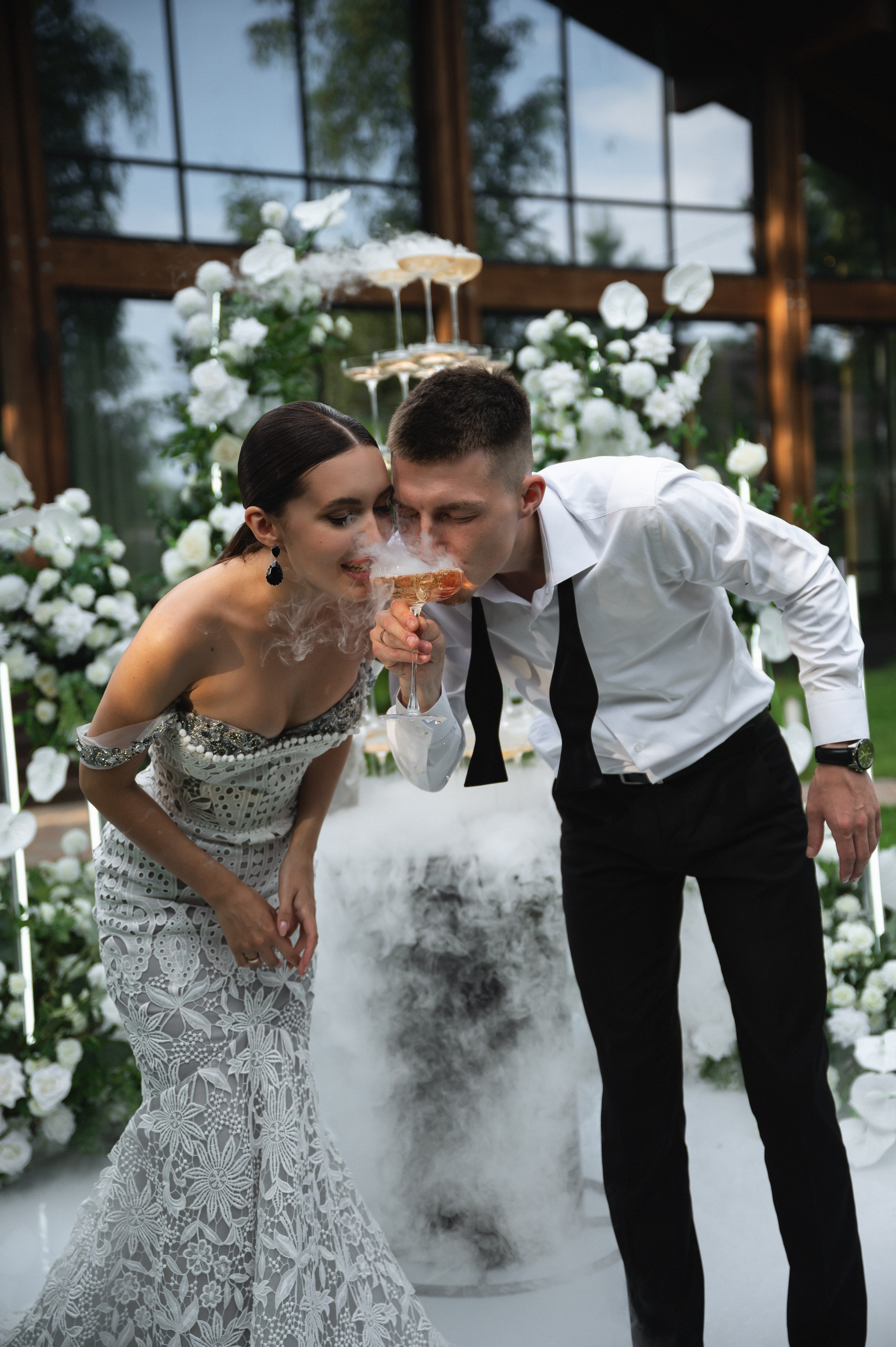 Артём и Софья, Lesnoy Village. Свадебный фотограф Наталья Доронина