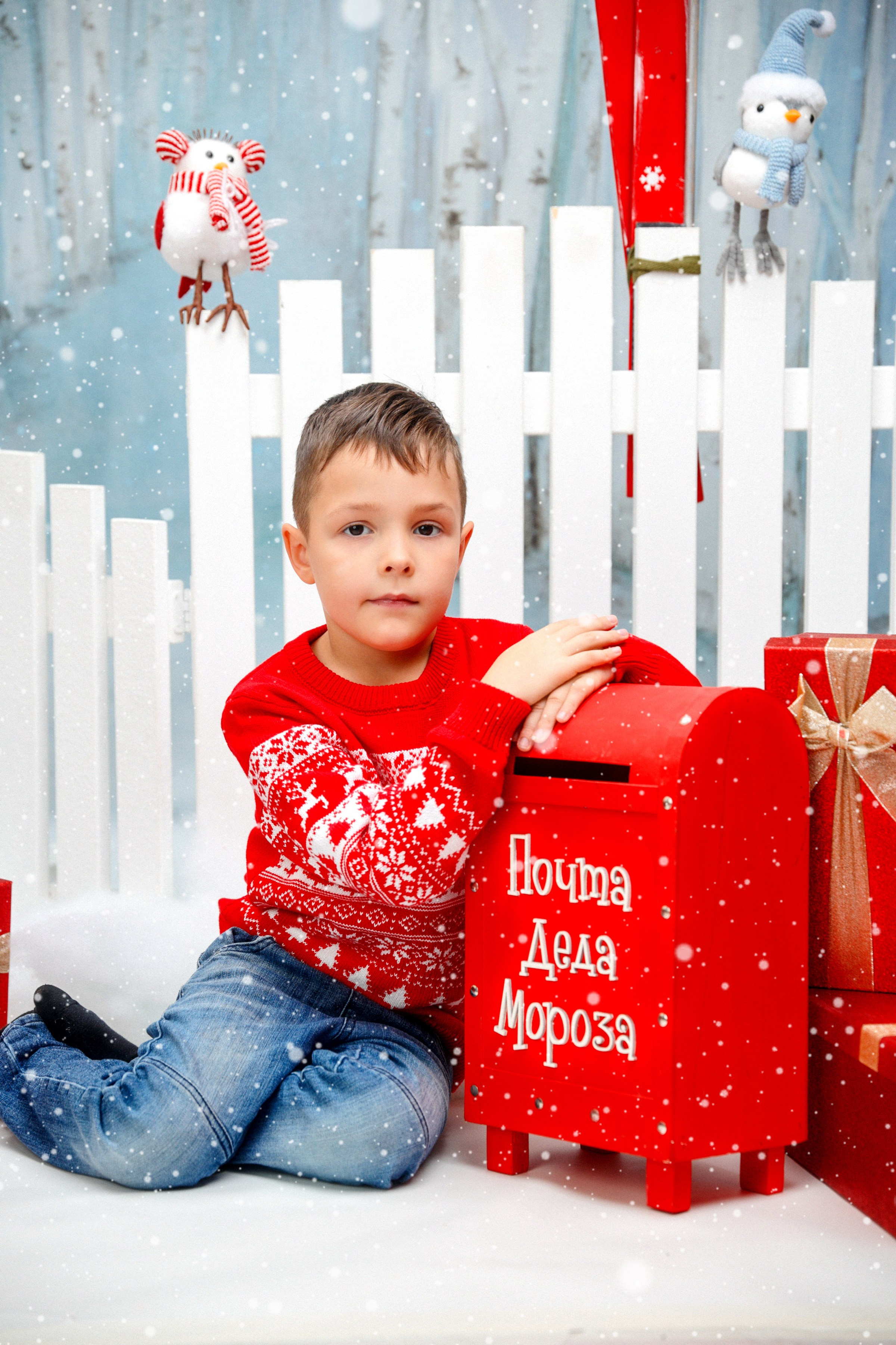 Детская новогодняя фотосессия в Ижевске. Детский фотограф Максим Потанин в Ижевске и Набережных Челнах
