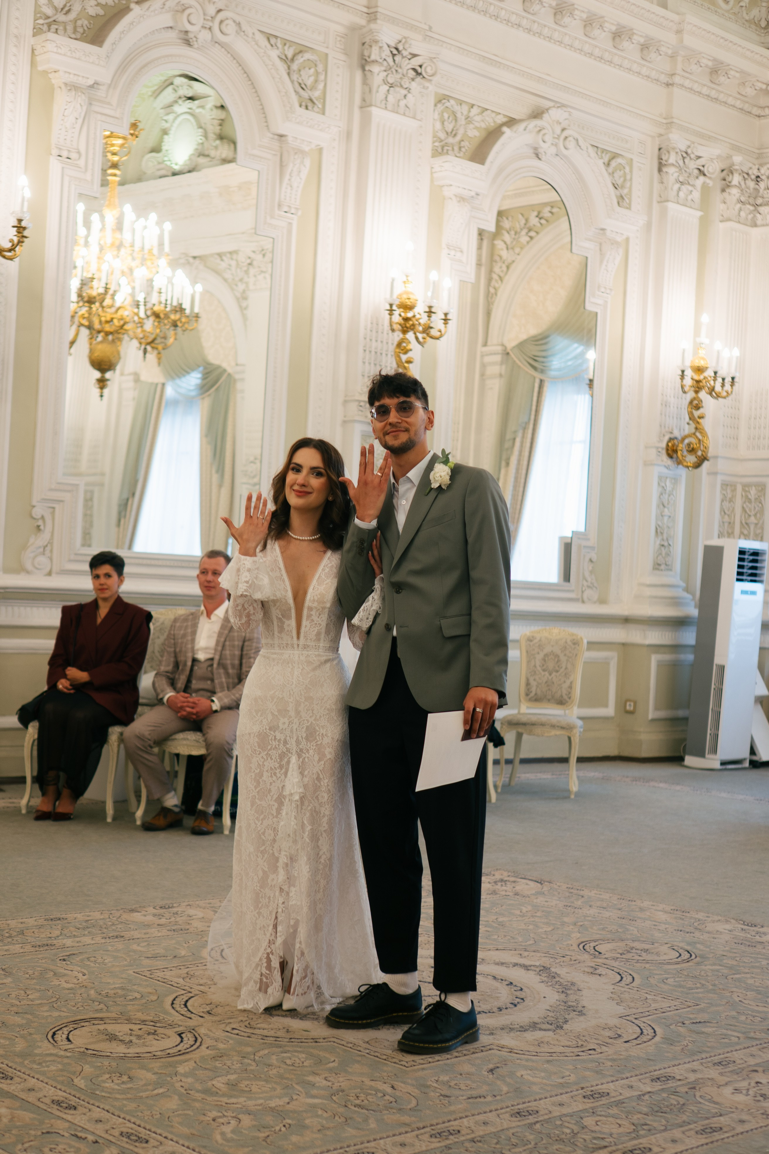 СВАДЕБНАЯ СЬЕМКА В ПЕРВОМ ДВОРЦЕ БРАКОСОЧЕТАНИЯ. Профессиональный фотограф, Санкт-Петербург — Виктория Богомолова