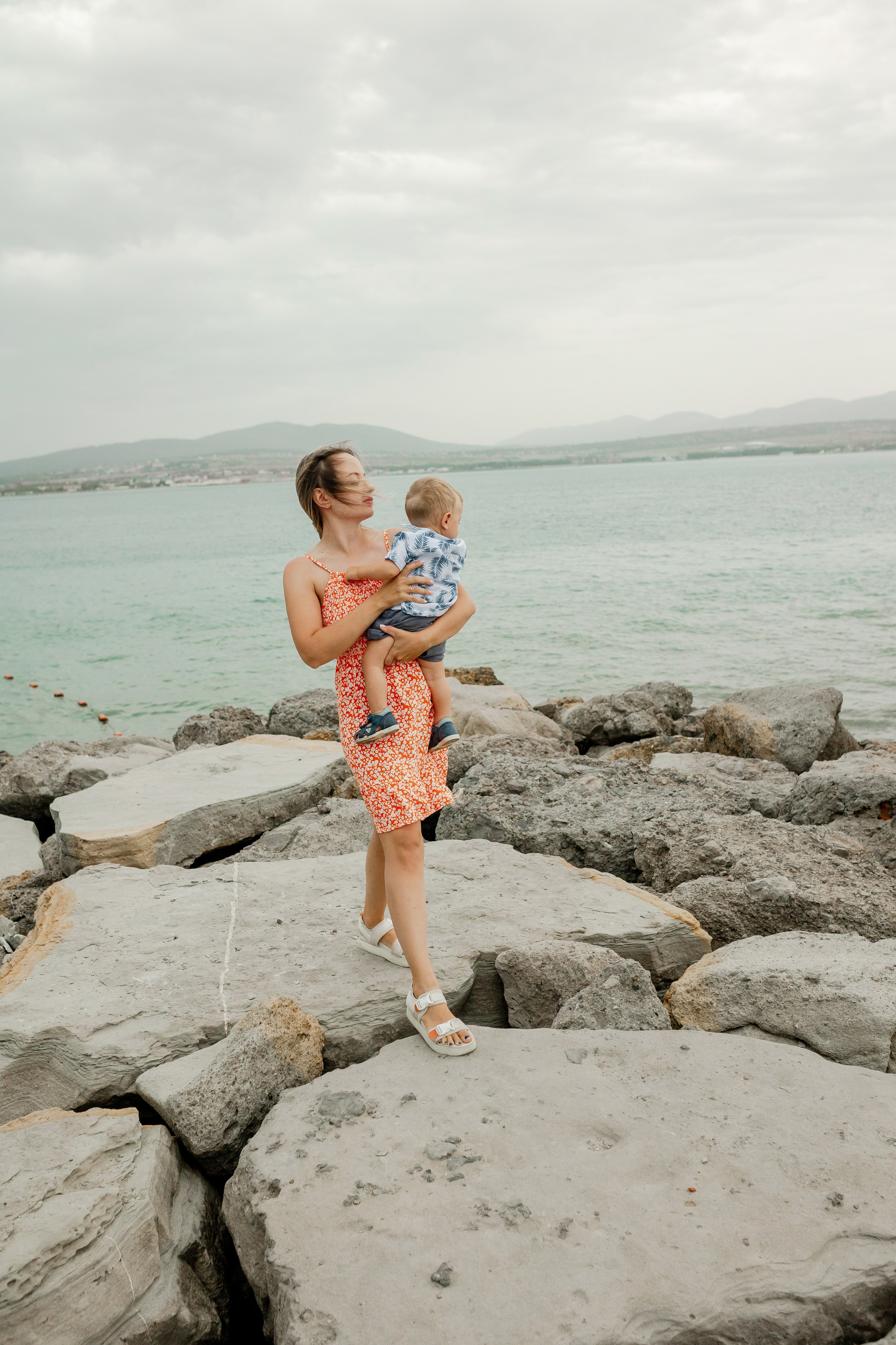 Ирина и Артем с сыном. Фотограф в Геленджике, Архипо-Осиповке, Абрау-Дюрсо, Кринице Виктория