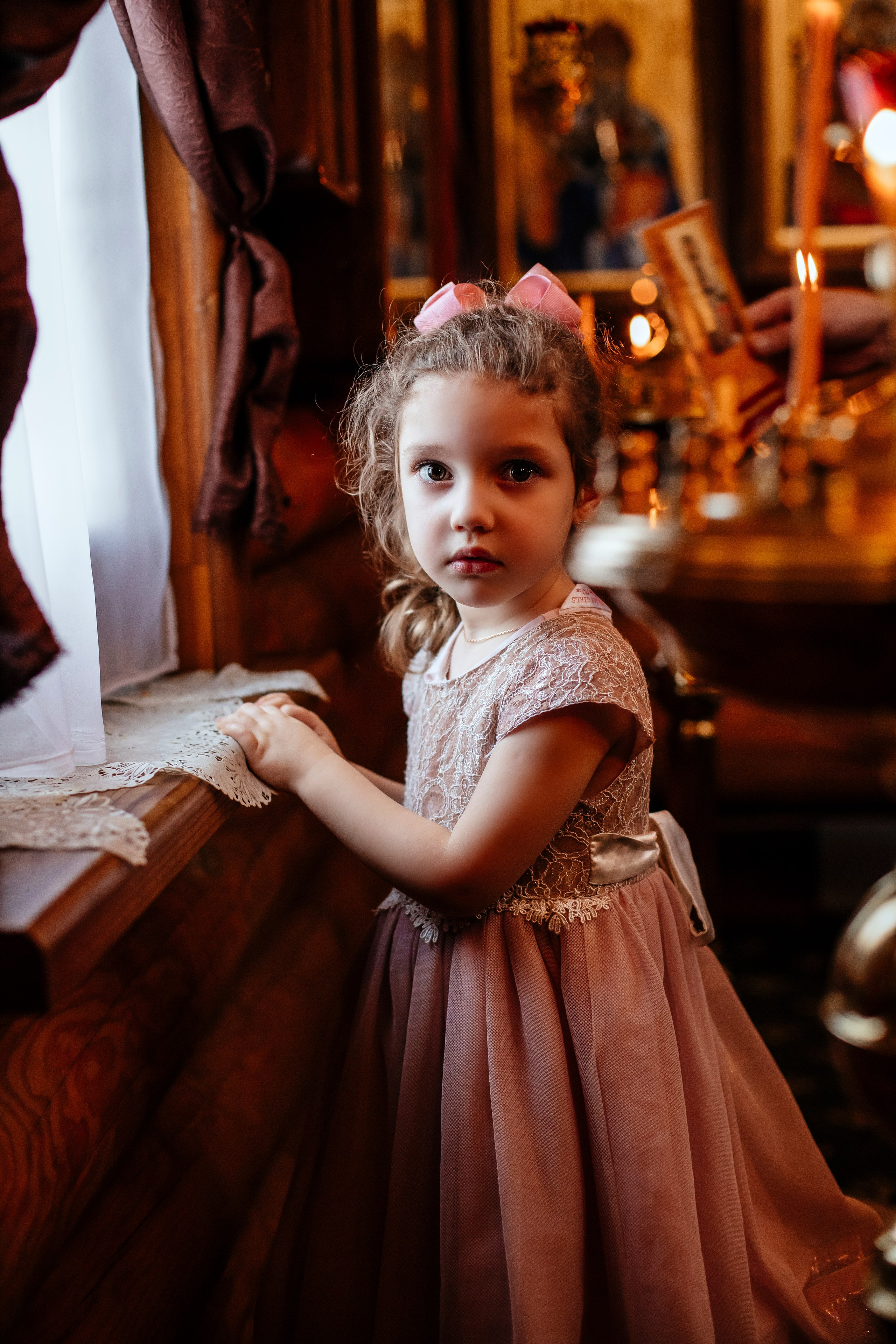 Церковный (крещение и венчание). Семейный фотограф Москва и область Дербунова Елена