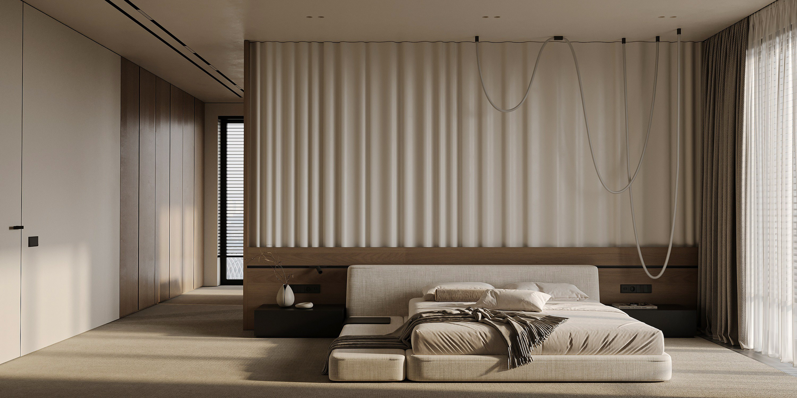 Мастер-спальня в современном стиле