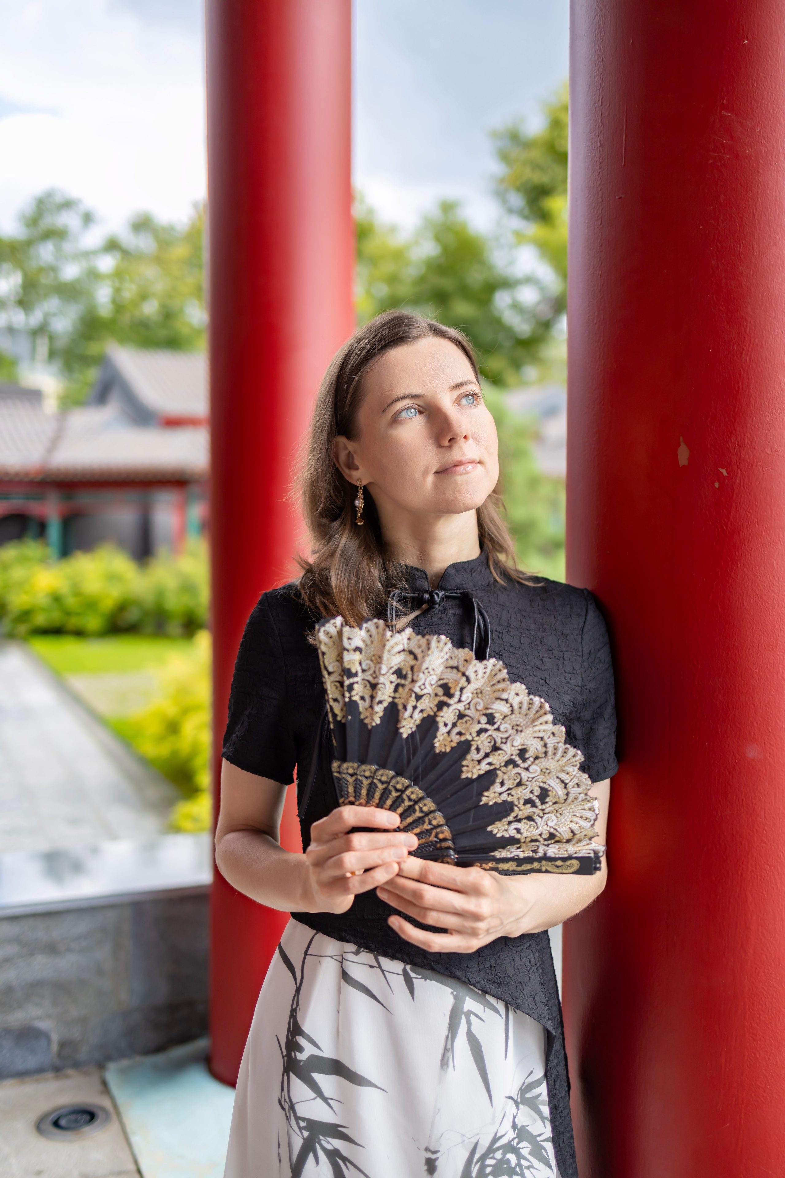 Фотосессия в парке Хуамин: восточная сказка в центре Москвы. Репортажный, семейный и студийный фотограф в Москве Демин Алексей