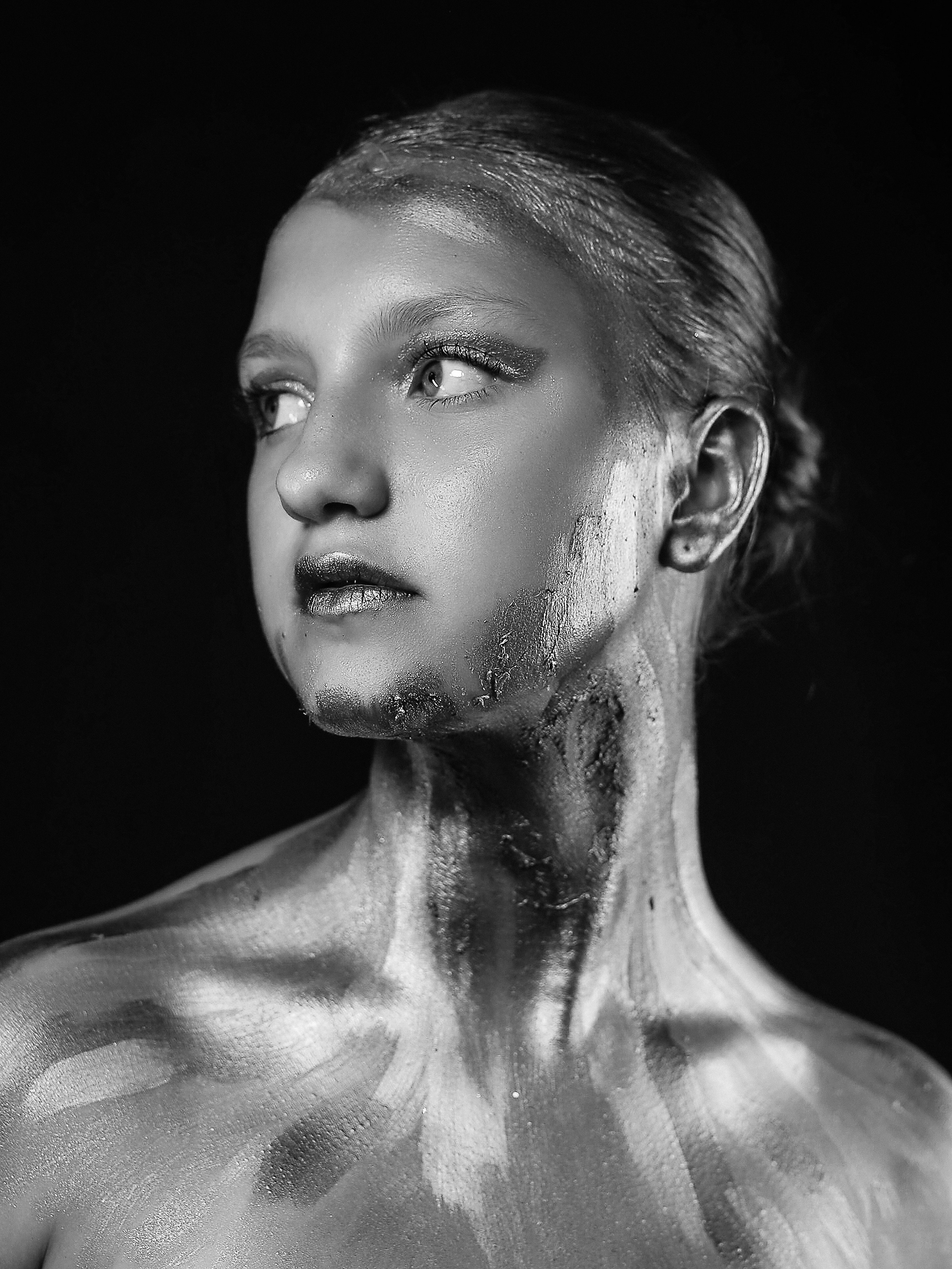 Портреты с глитер. Фотограф Юлия Мальцева