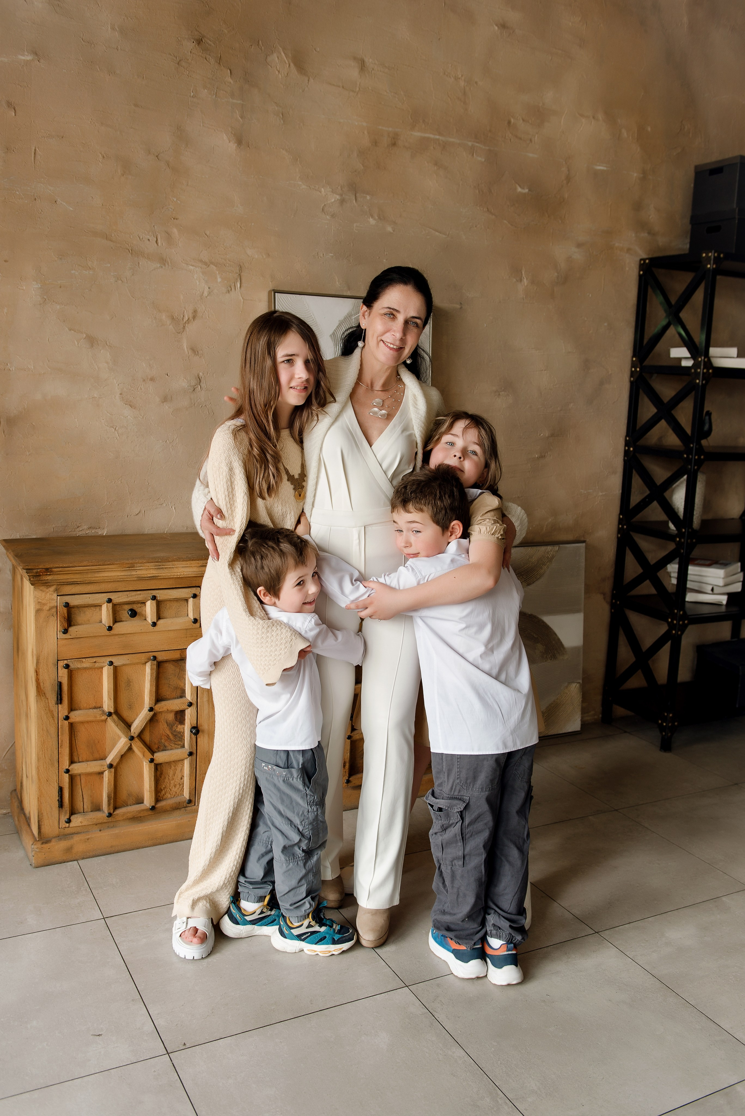 Семейная съёмка в студии. Детский фотограф в Долгопрудном и Москве