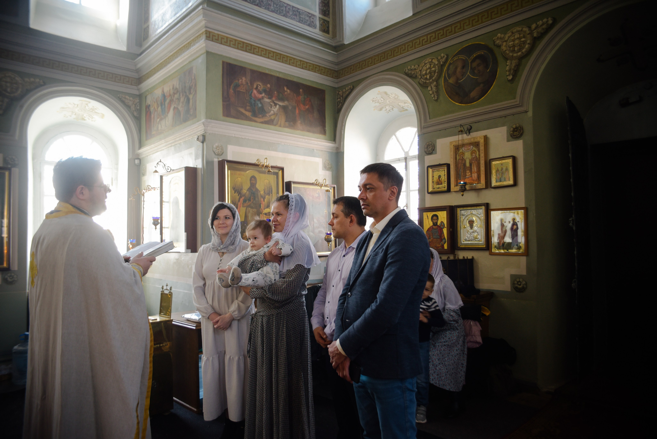Крещение Алексея. Фотограф Лола Волна, город Москва