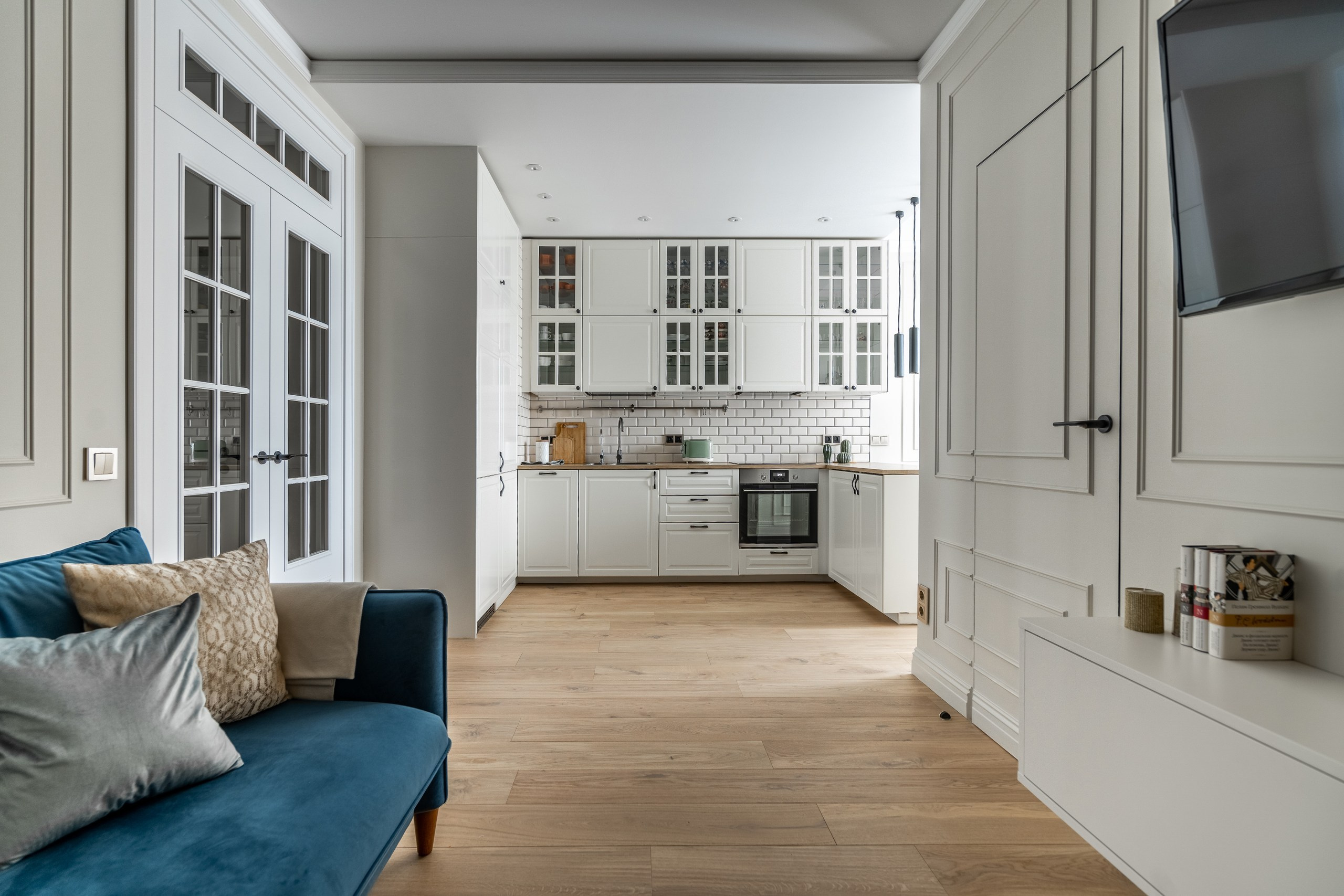 Дизайн проект на Малой Десятинной с хоумстэджингом