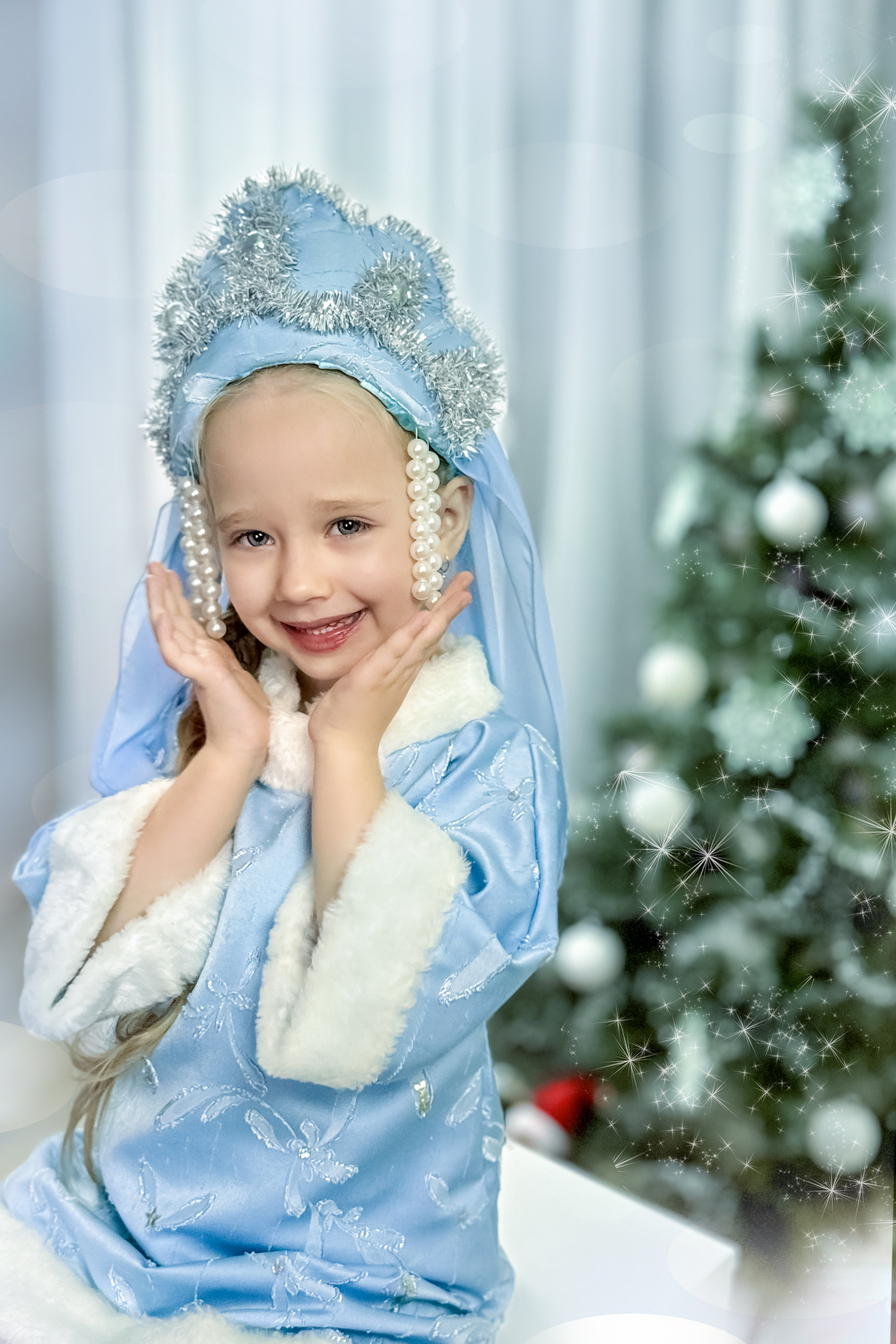 Аня в роли Снегурочки!. Фотограф Нина Пашина — Пермь