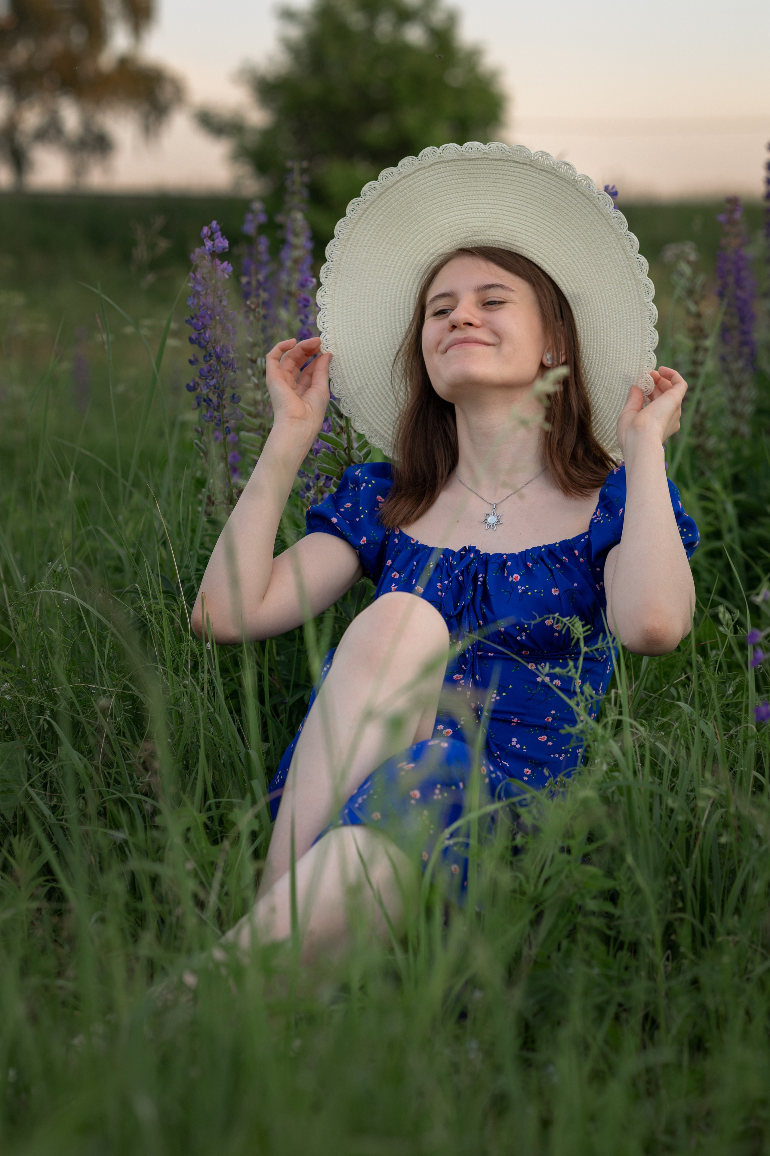 Фотосъемка в люпинах