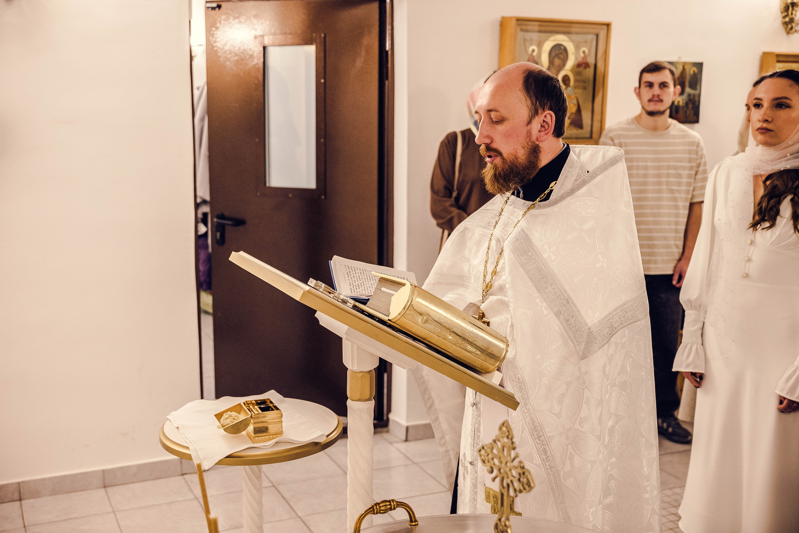 Крещение Мирона. Семейный и детский фотограф Москва