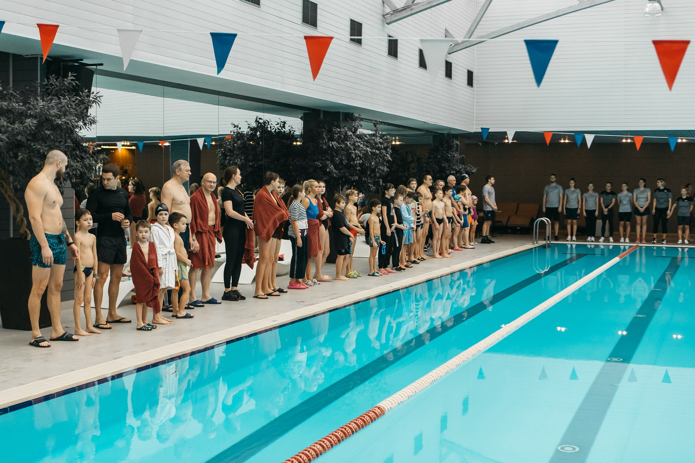 Соревнования по плаванию (зима)