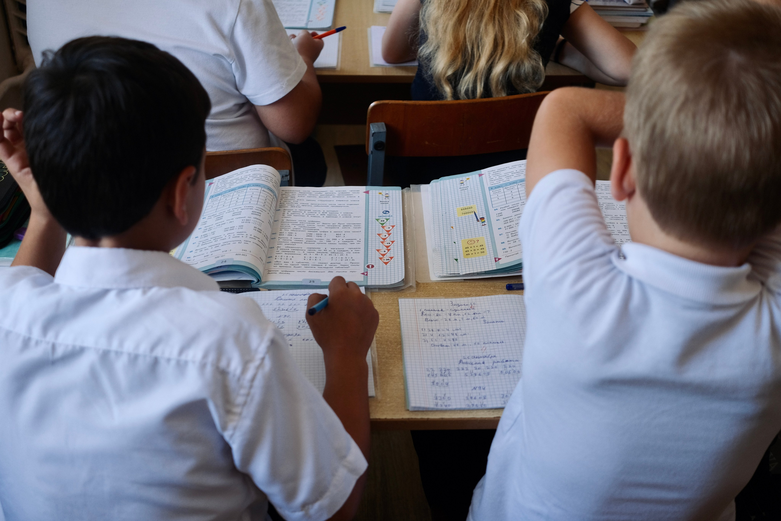 Гудаутская русская школа № 4, Абхазия. Фотограф Евгений Андреев