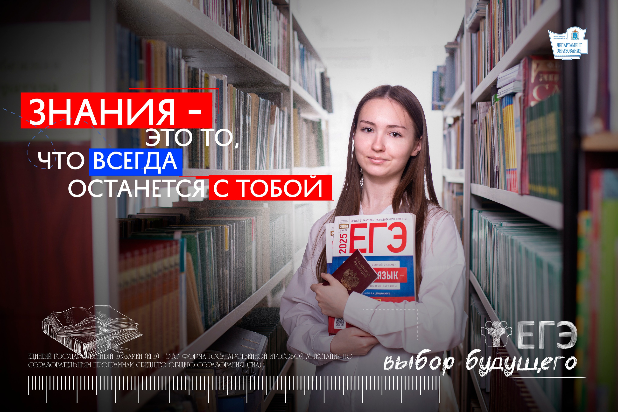 ПЛАКАТ МОТИВАЦИОННЫЙ участники ЕГЭ 2025. Панферов Николай Вячеславович, город Ноябрьск