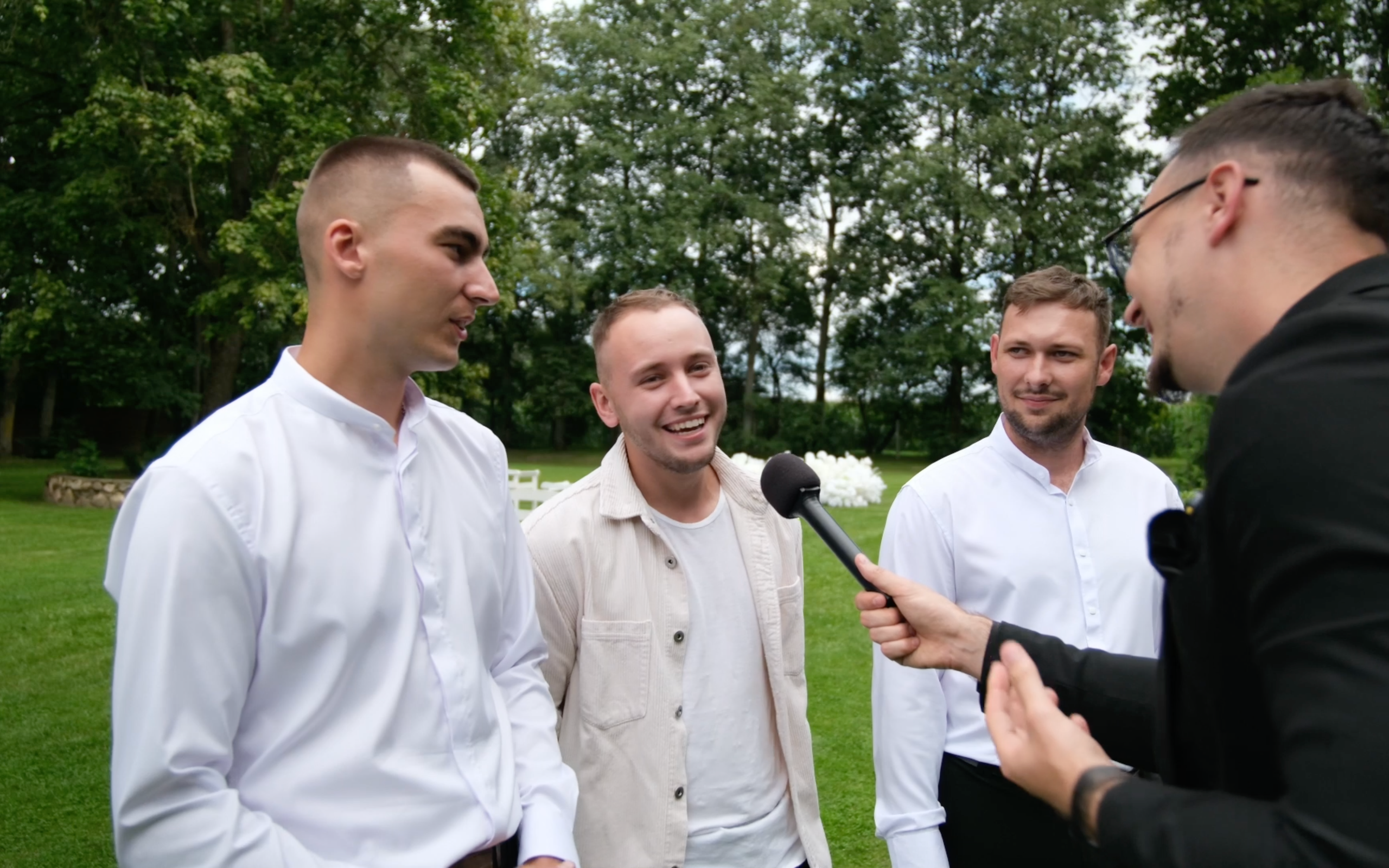 Свадебное SDE интервью в Левшово. Репортажный видеограф Илья Сухоносиик