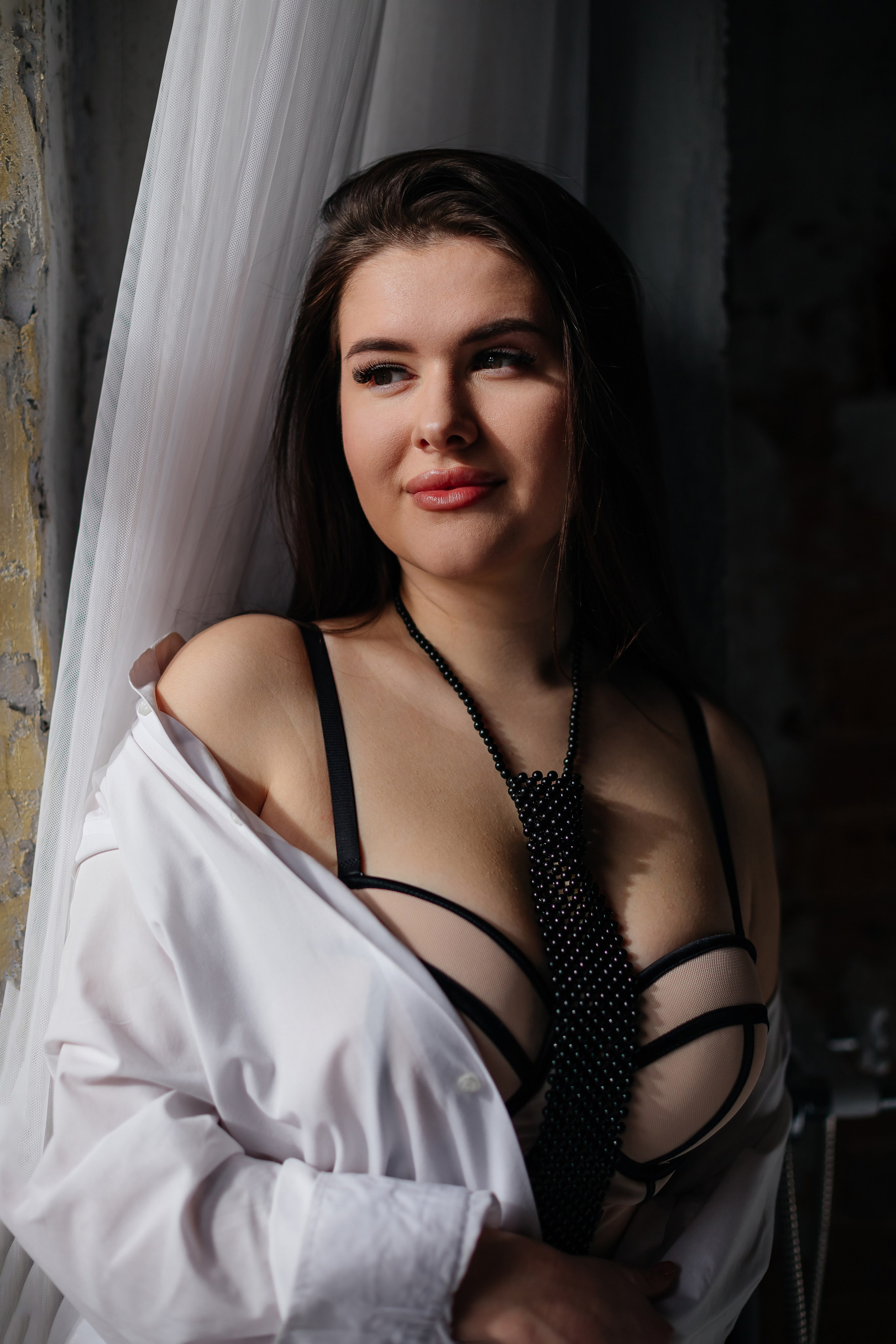 Яна в студии «Ванна». Фотограф Калуга