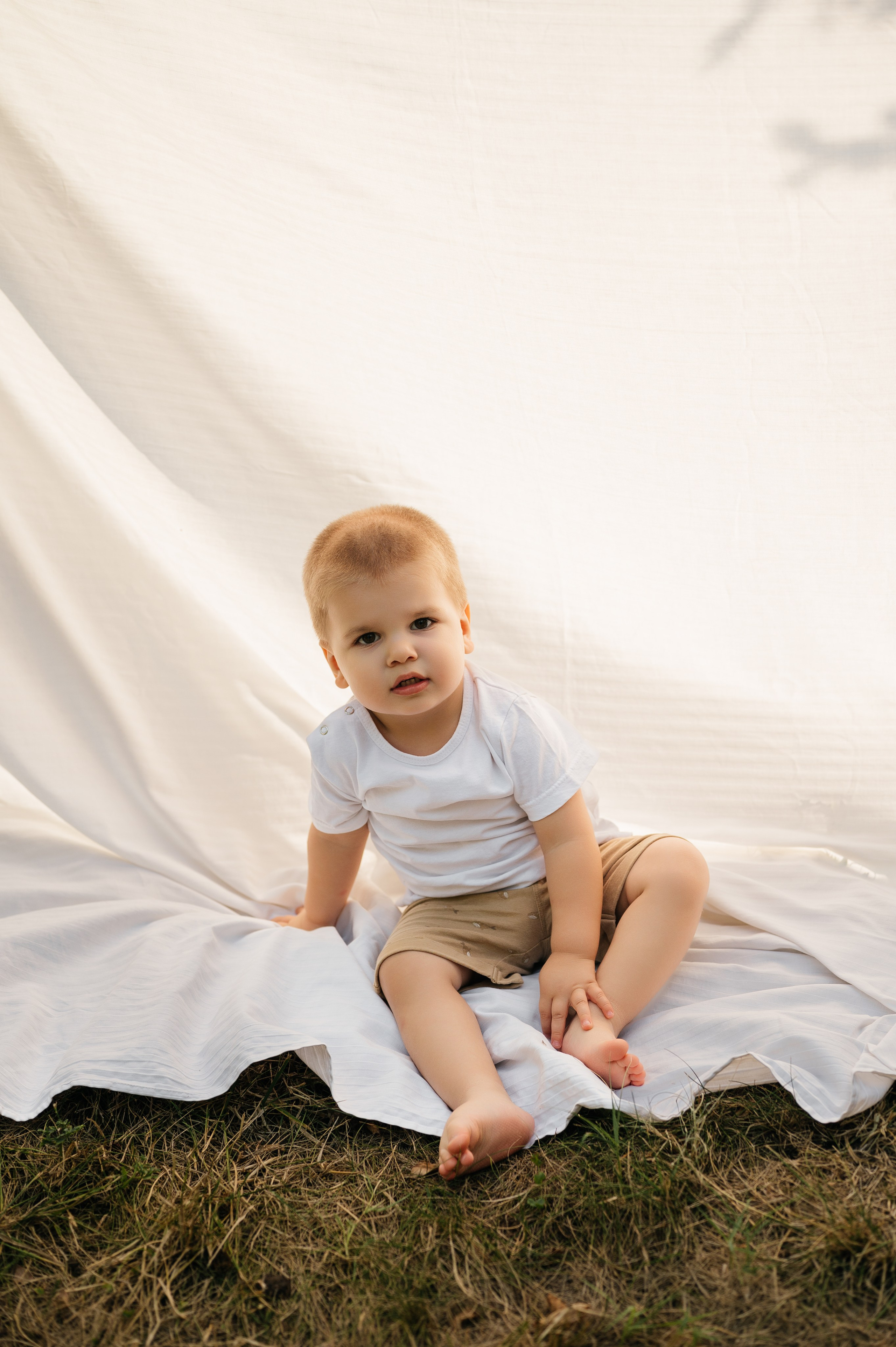 Летняя семейная фотосессия в парке. Свадебный и семейный фотограф в Краснодаре Алина Мельник