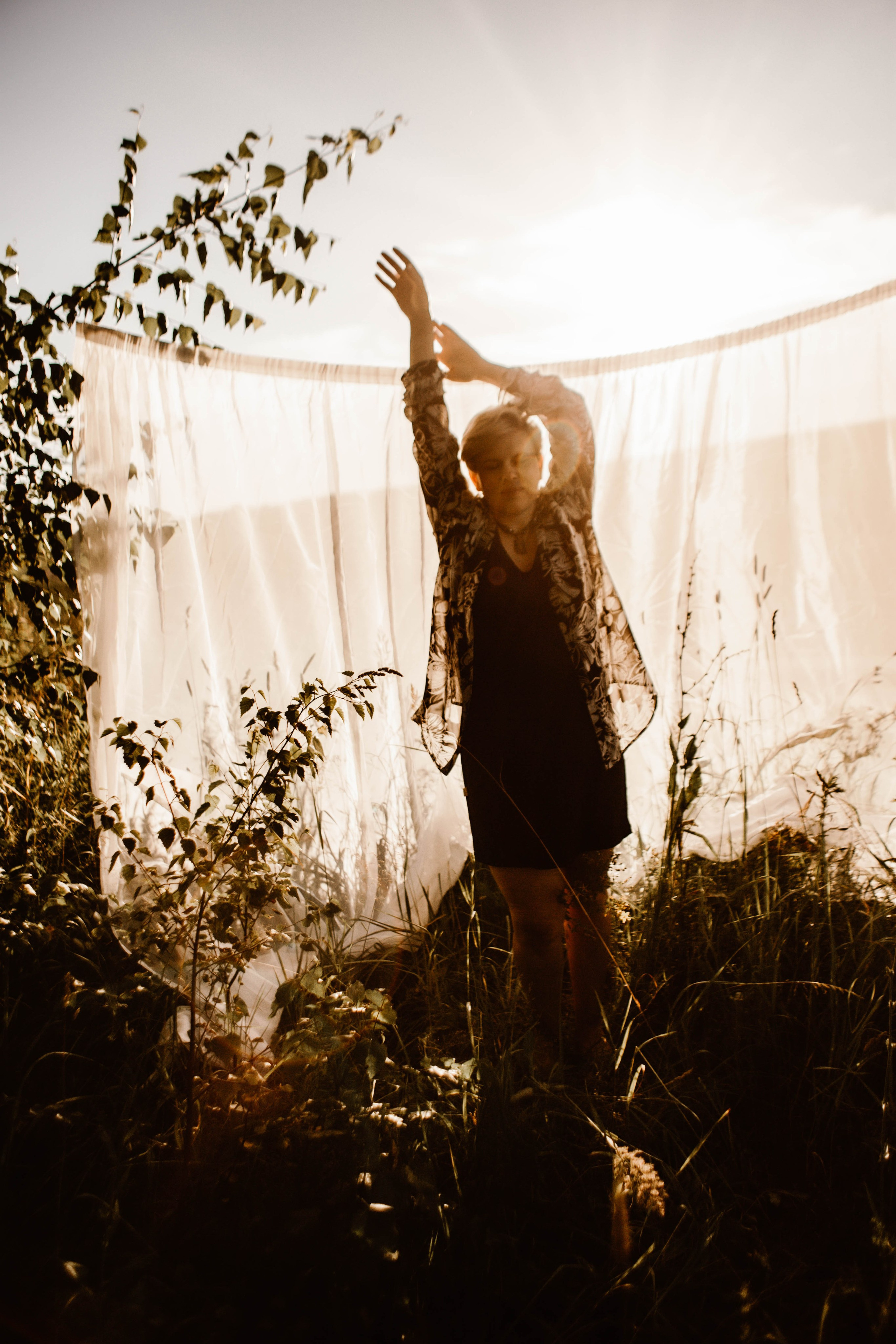 Анна на закате. Фотограф в Нижнем Новгороде