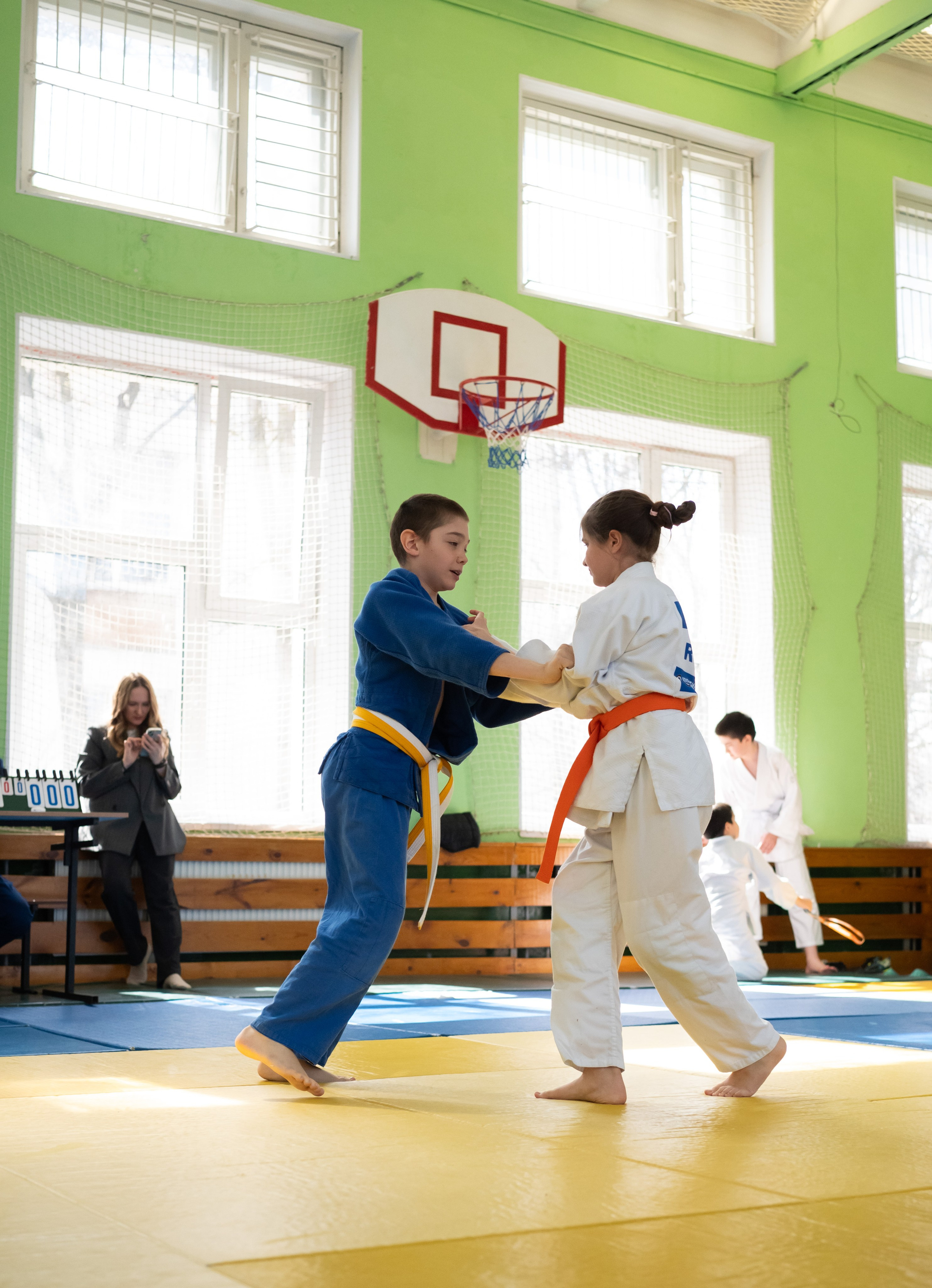 Спортивные соревнования по Дзюдо. Детский и семейный фотограф г. Москва Оксана Катаджи