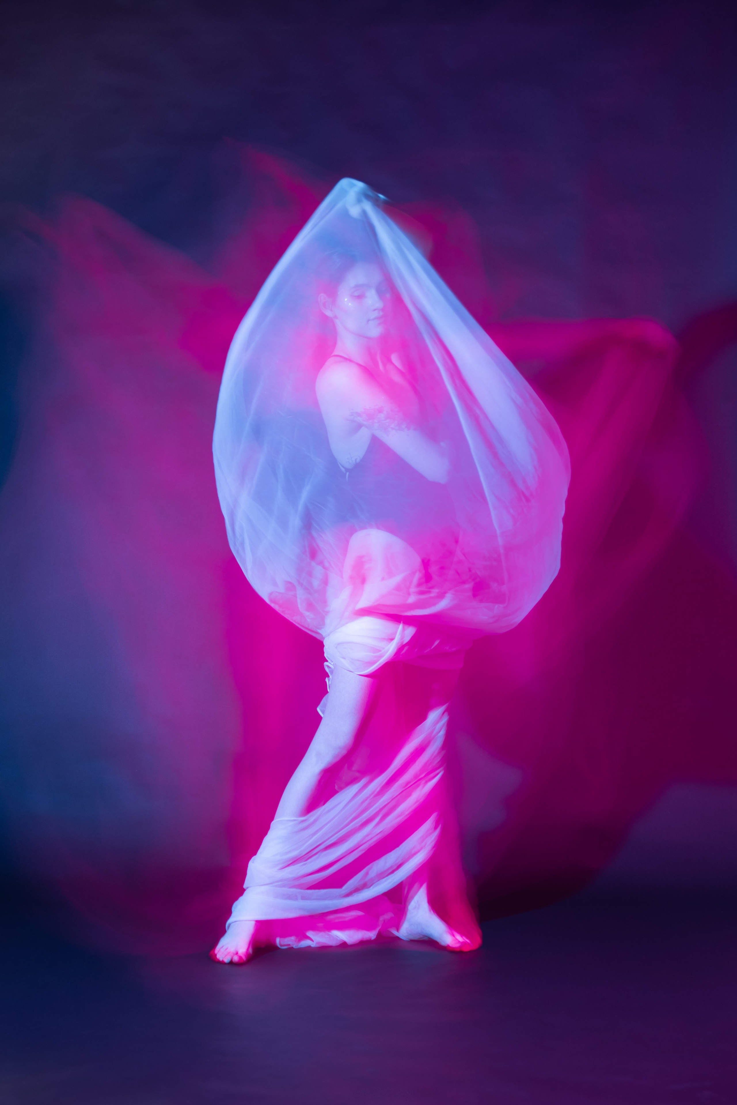 Лера, смешанный свет. Фотограф в Санкт-Петербурге Виктор Кудряшов