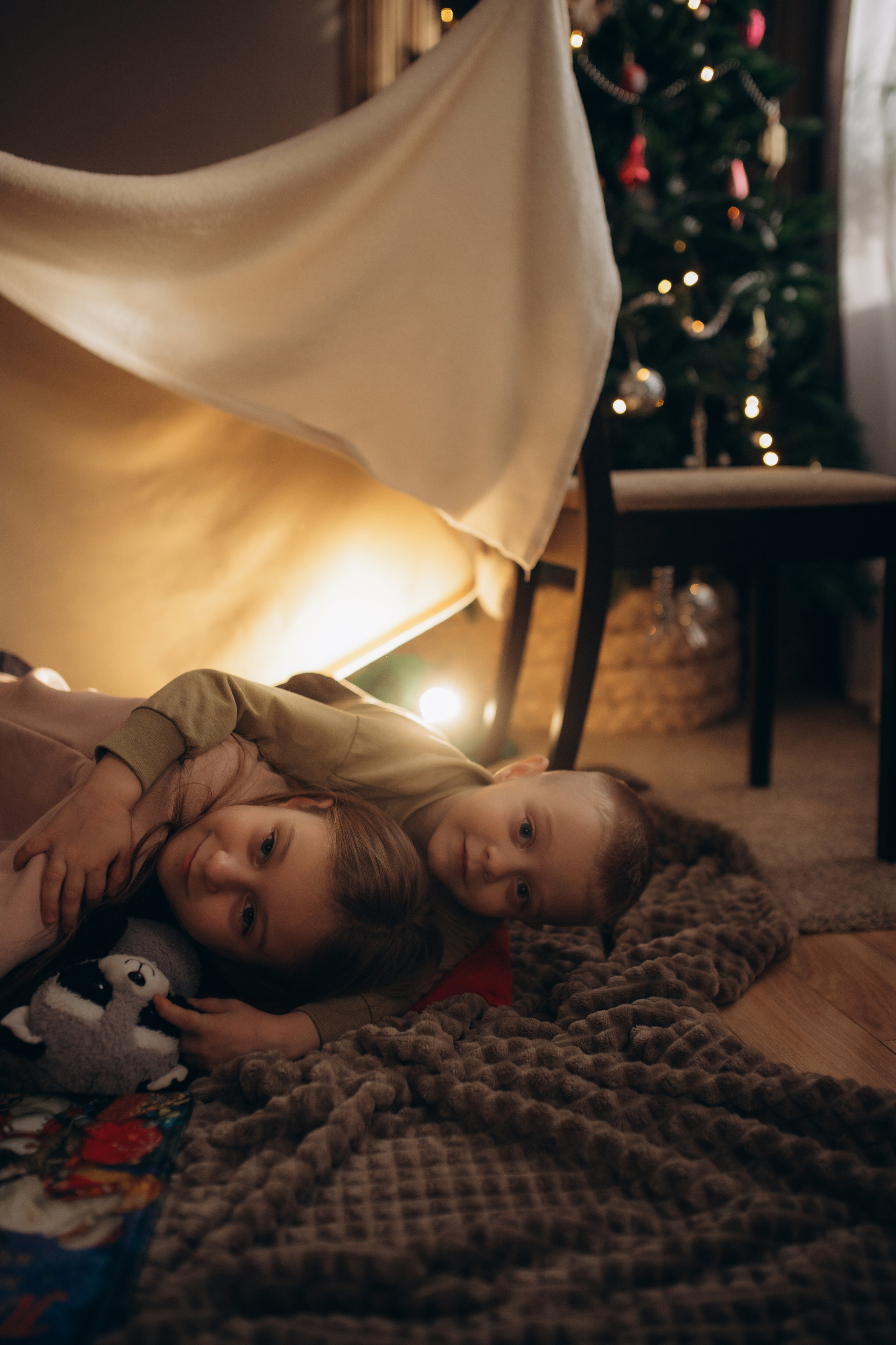 Новый год дома). Семейный и детский фотограф в Краснодаре Катя Гор
