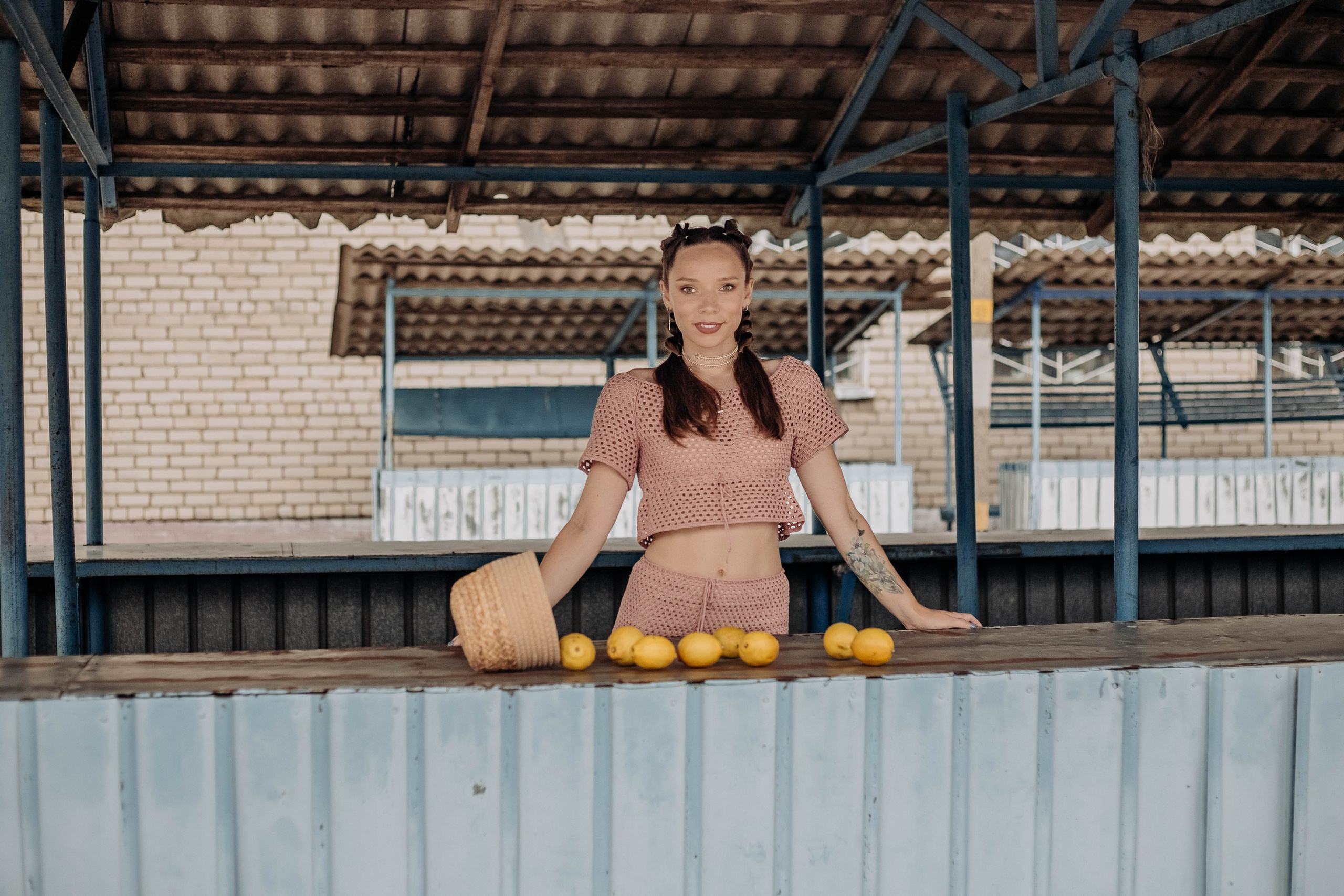 Аня с лимонами. Свадебный и Семейный фотограф Маргарита Павлова