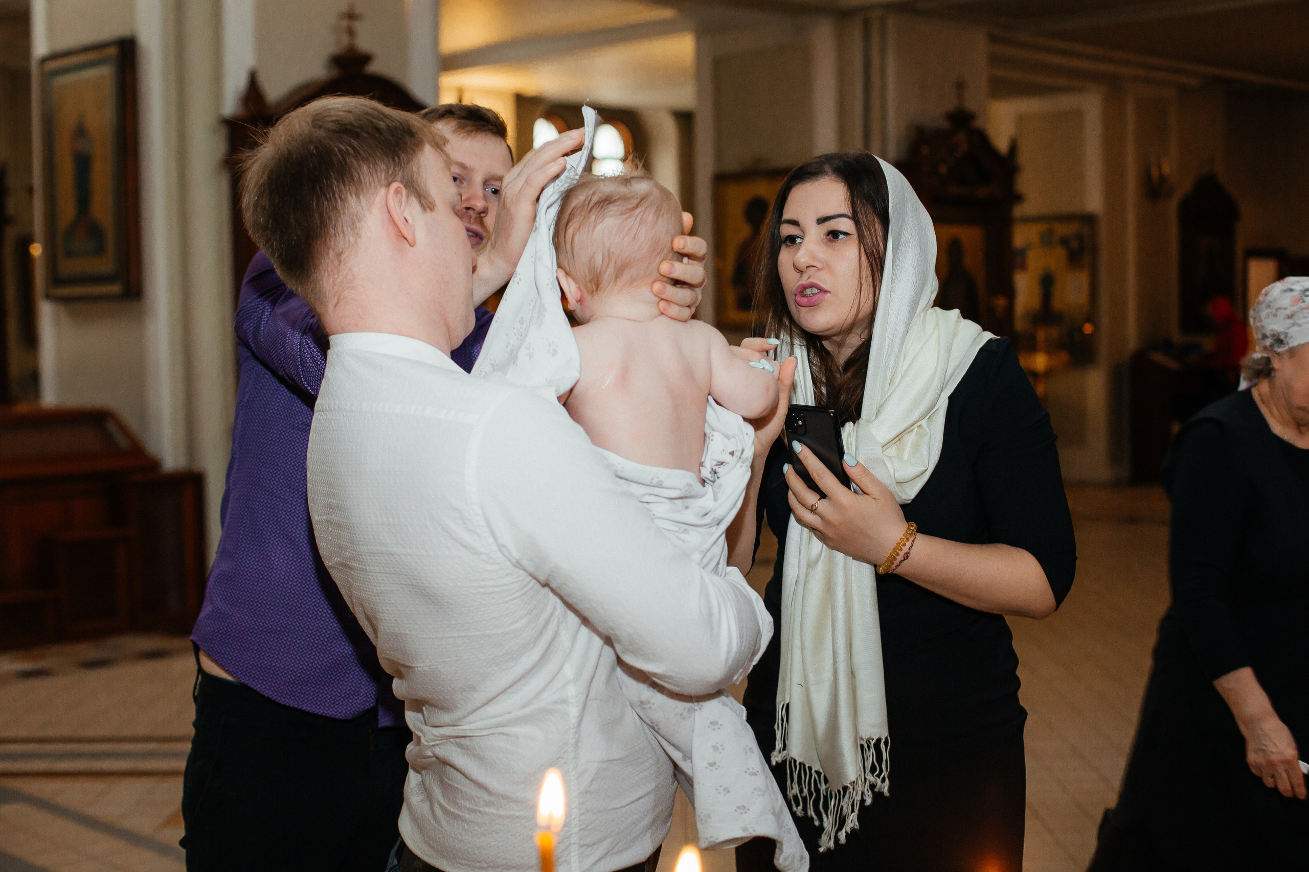 Крещение 30 апреля. Свадебный фотограф Александр Абрамов Москва / Зеленоград