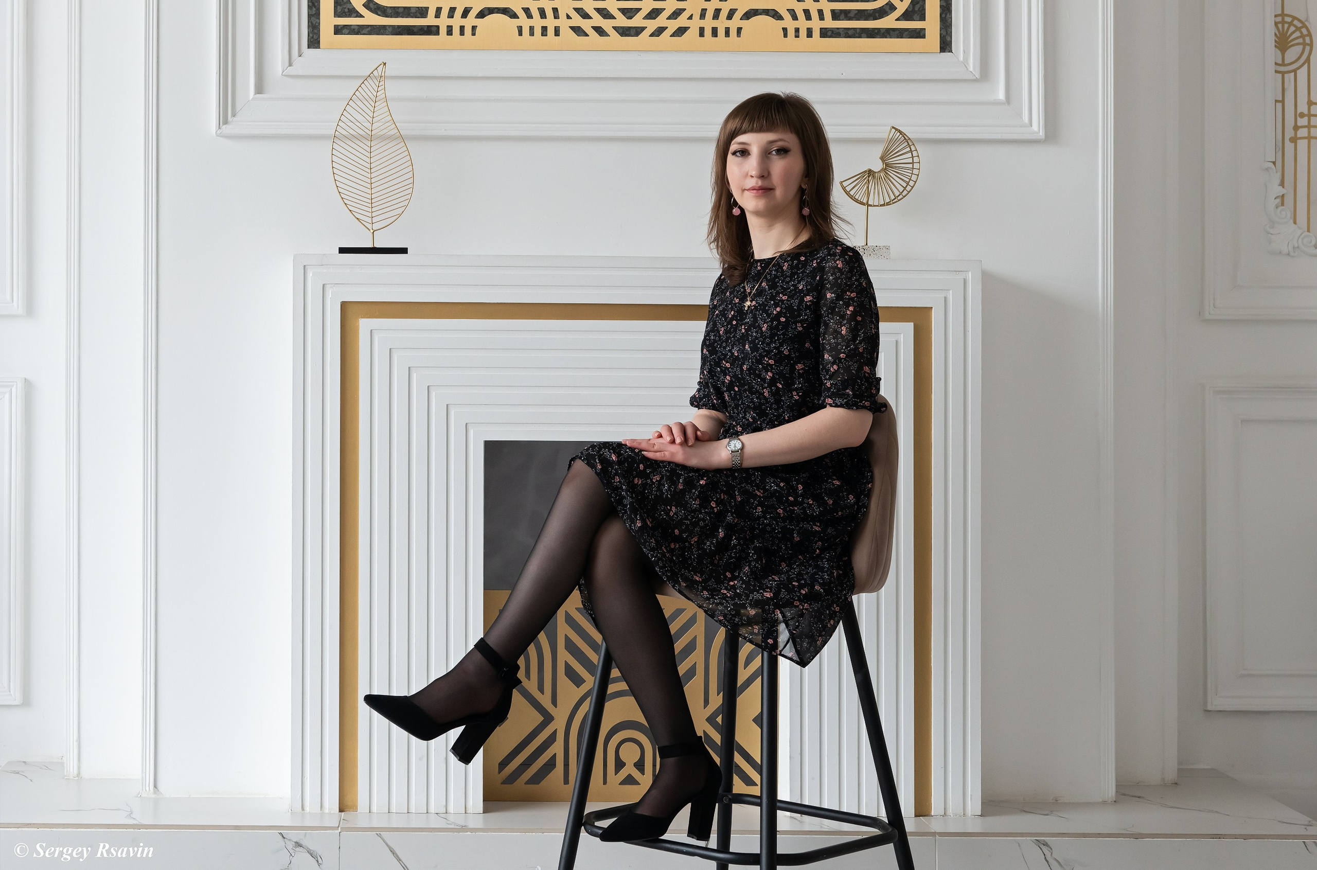 В интерьерной студии. Фотограф в Москве Сергей Рсавин