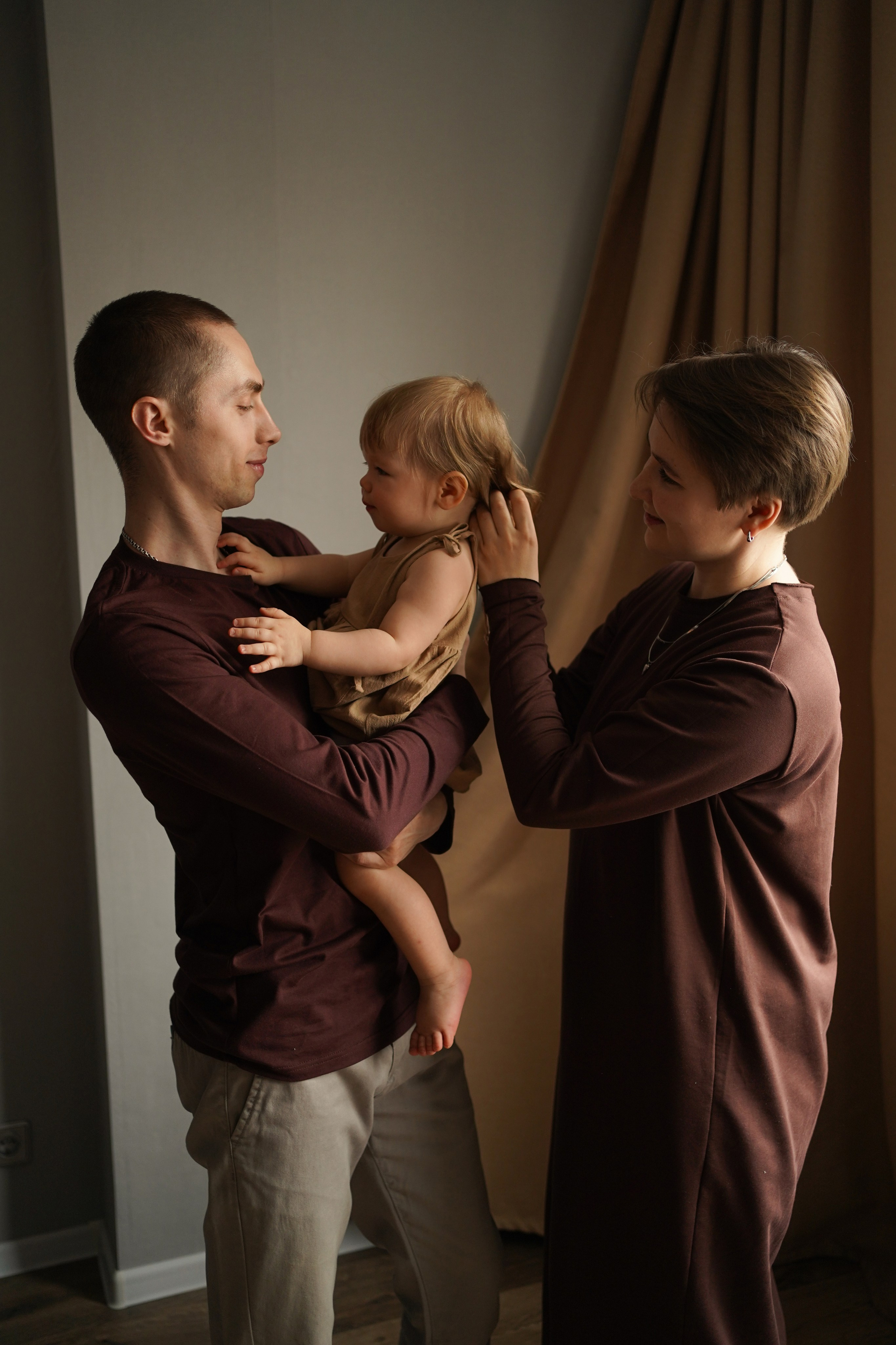 Лида, Максим и Лиза. Семейный фотограф в Северодвинске и Архангельске Наталья Проничева