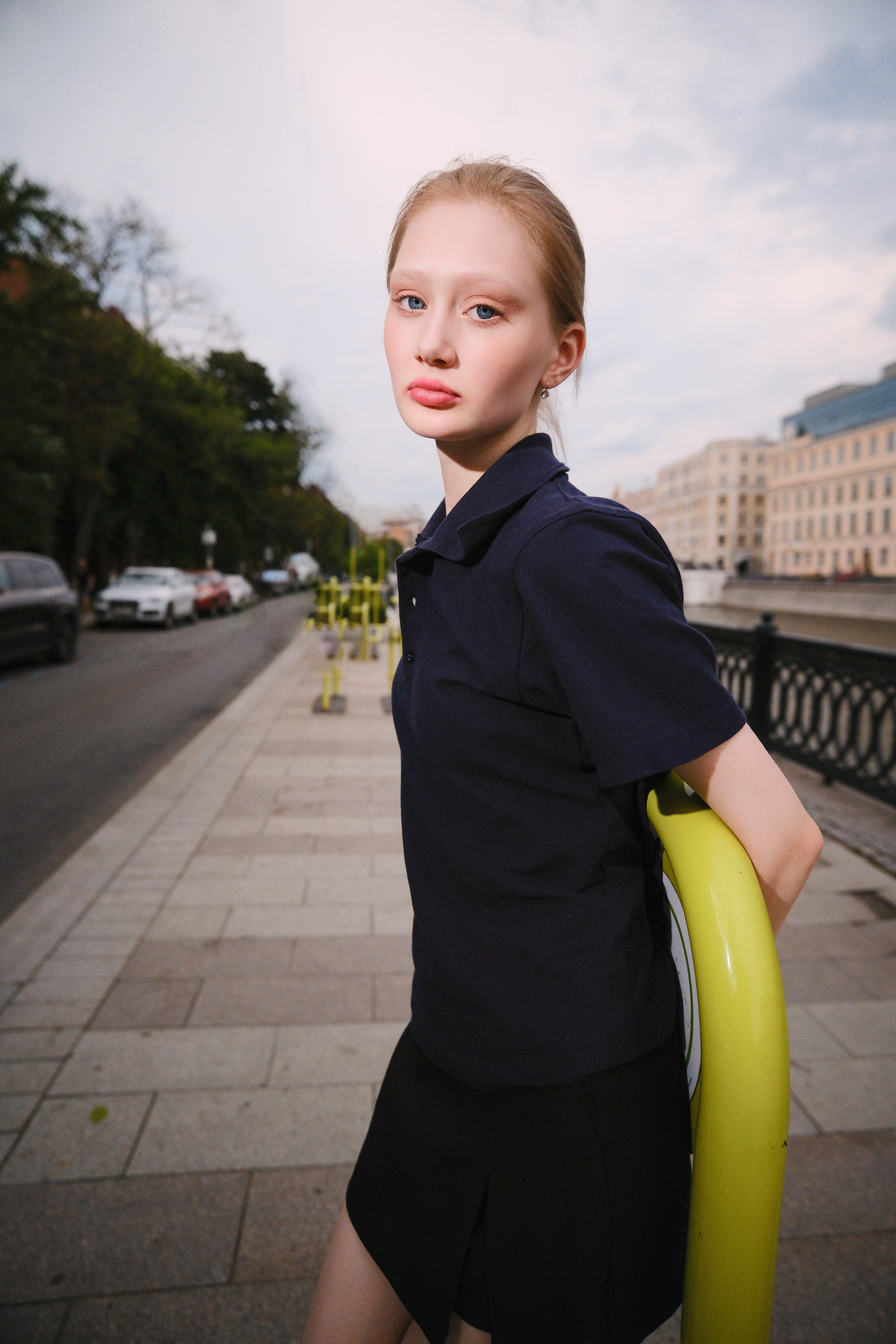 Дарья — на улице. Фотограф в Москве Михаил Елизарьев