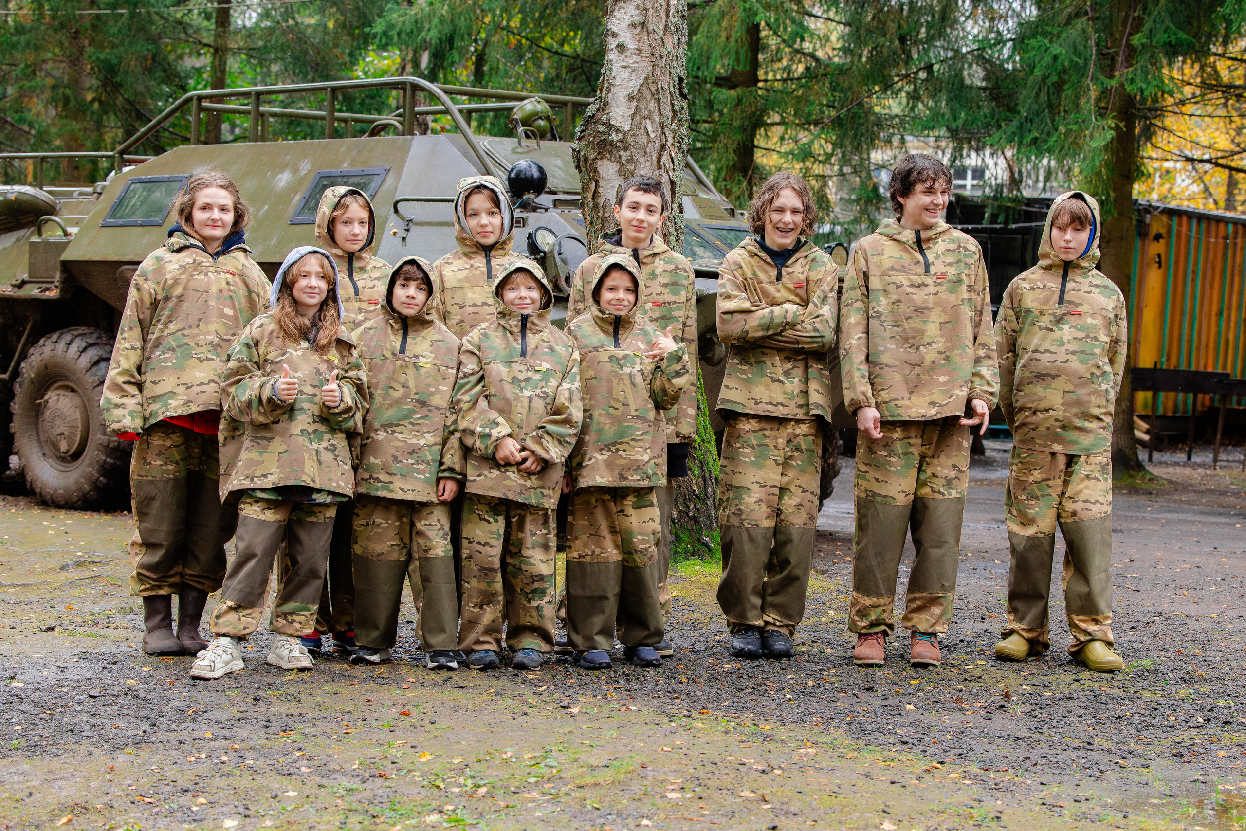 День рождения в пейнтбольном клубе Зарница. Фотограф и режиссер Московко Екатерина