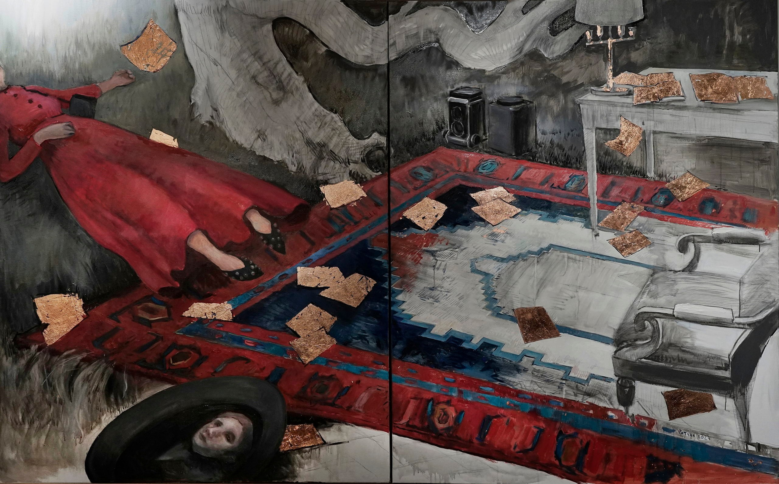 Люди. Paintings by the artist Sergey Ratchin