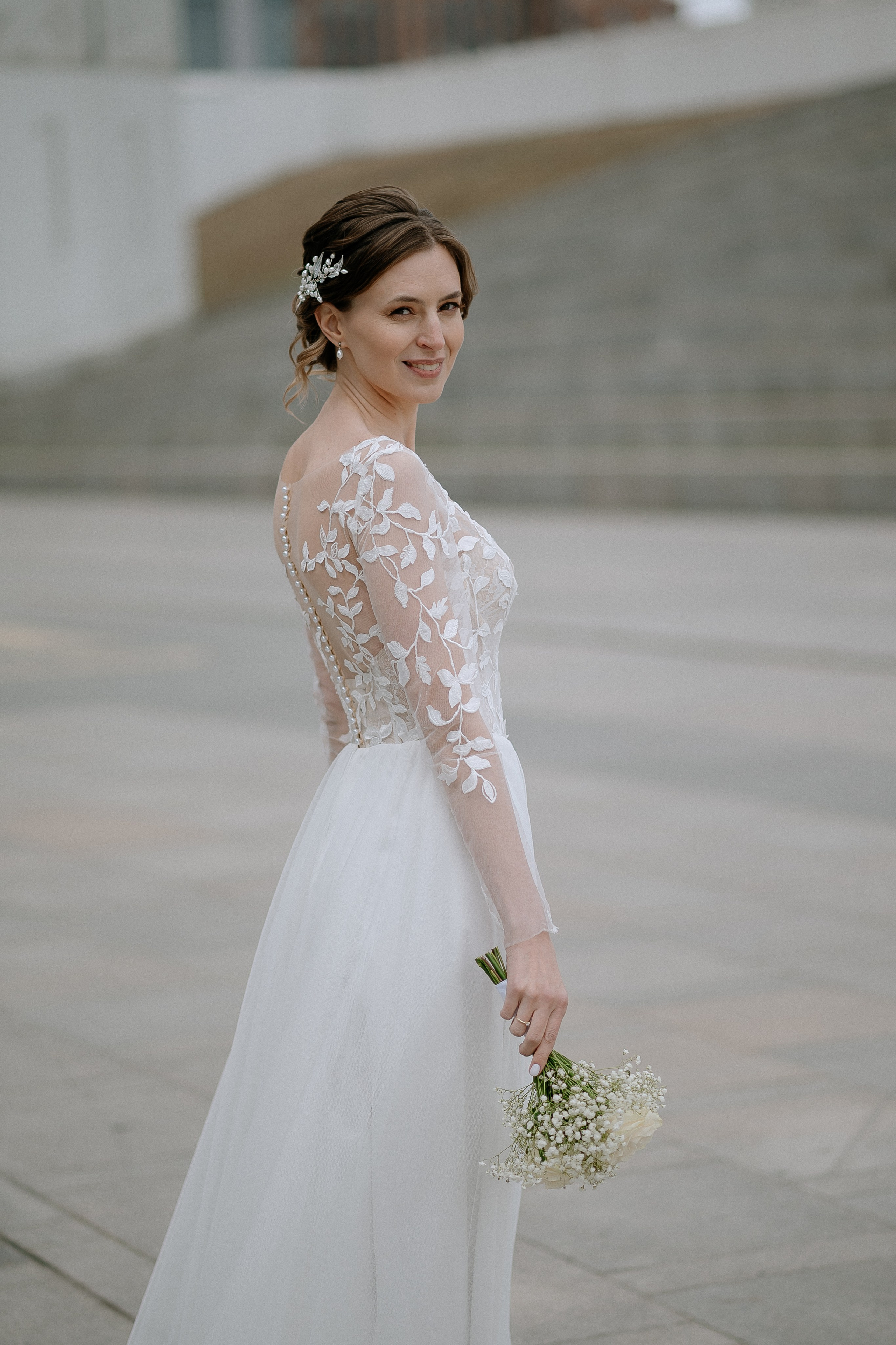 Регистрация брака и фотосессия в ресторане Birds, Башня Око. Свадебный фотограф Москва — Сергей и Татьяна