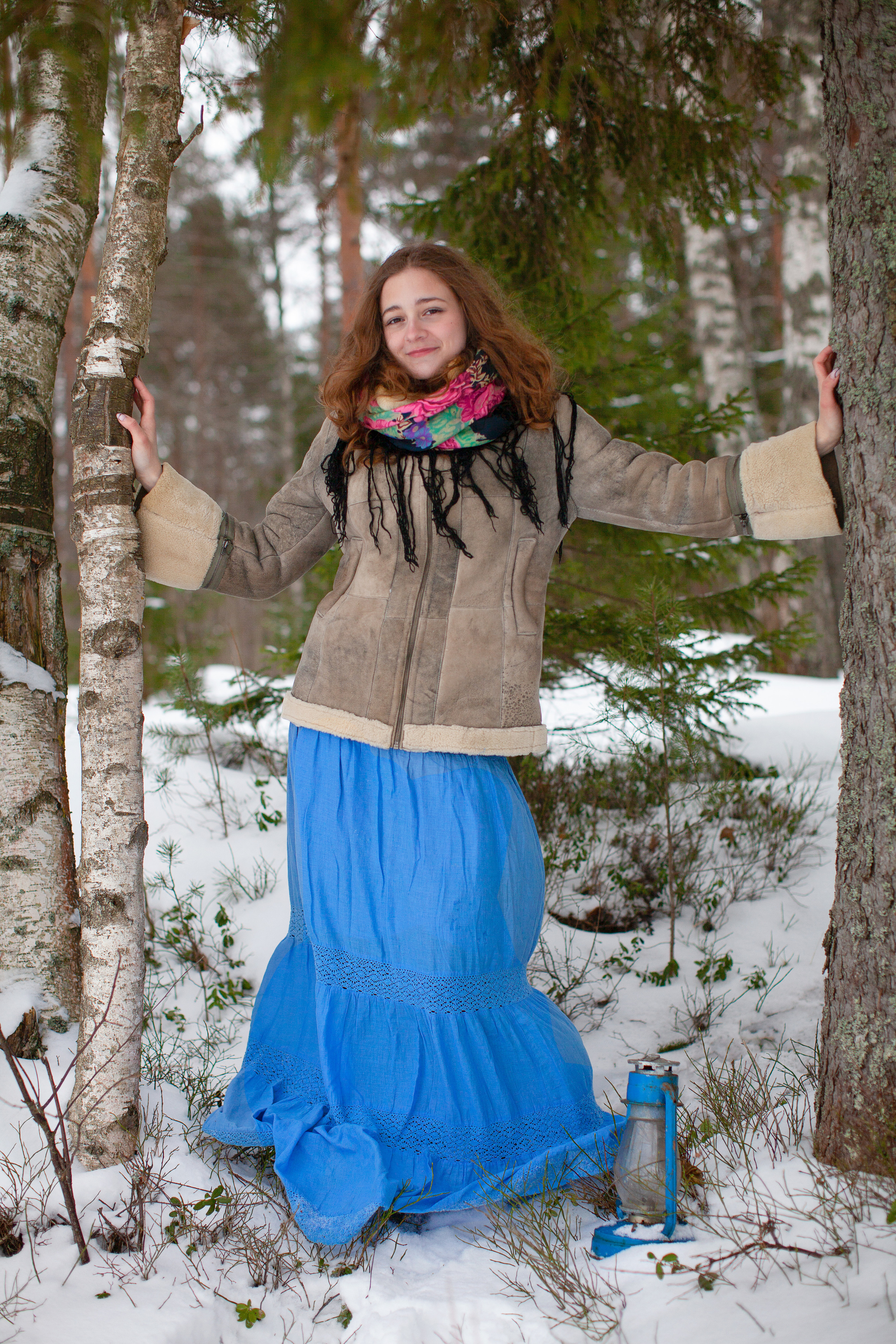 Зимой тепло в кругу семьи. Портретная и семейная съемка. Фотограф анималист