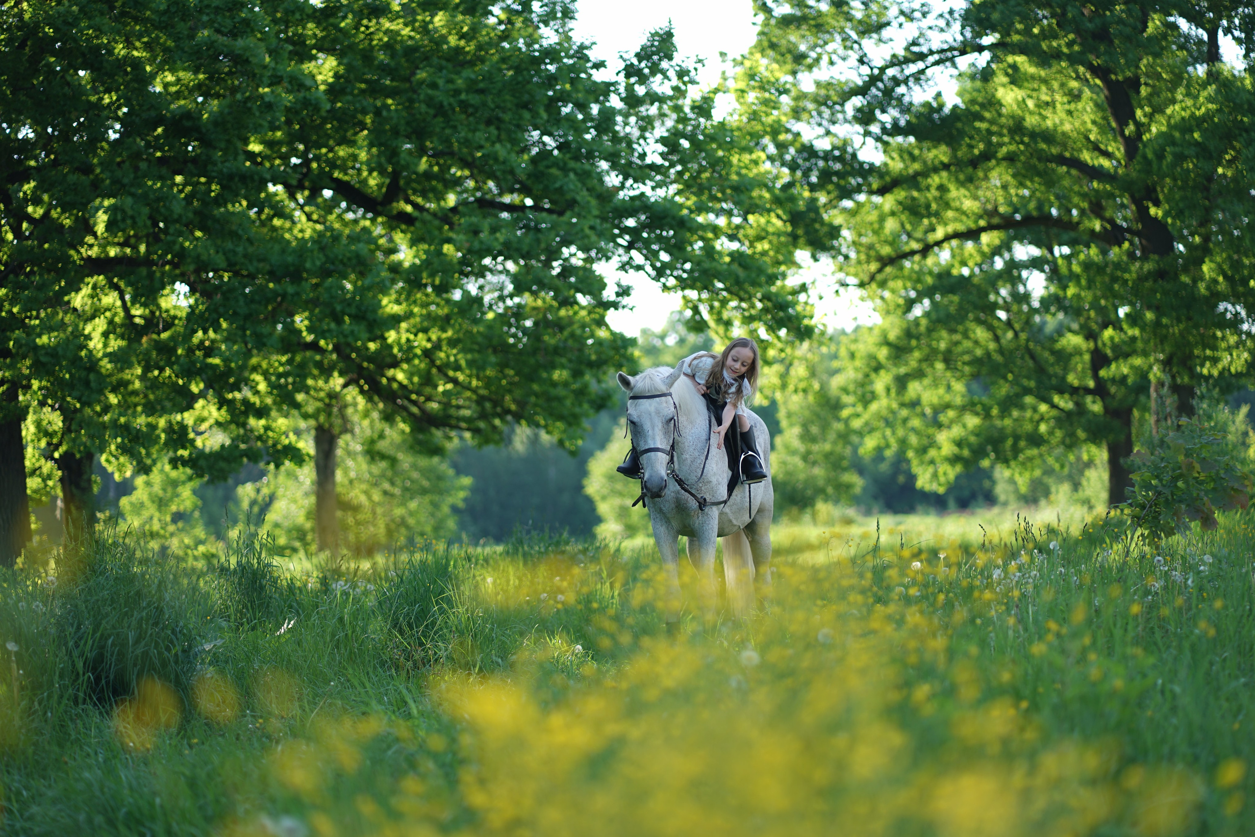 Дети и животные. Фотограф Светлана Белоусова