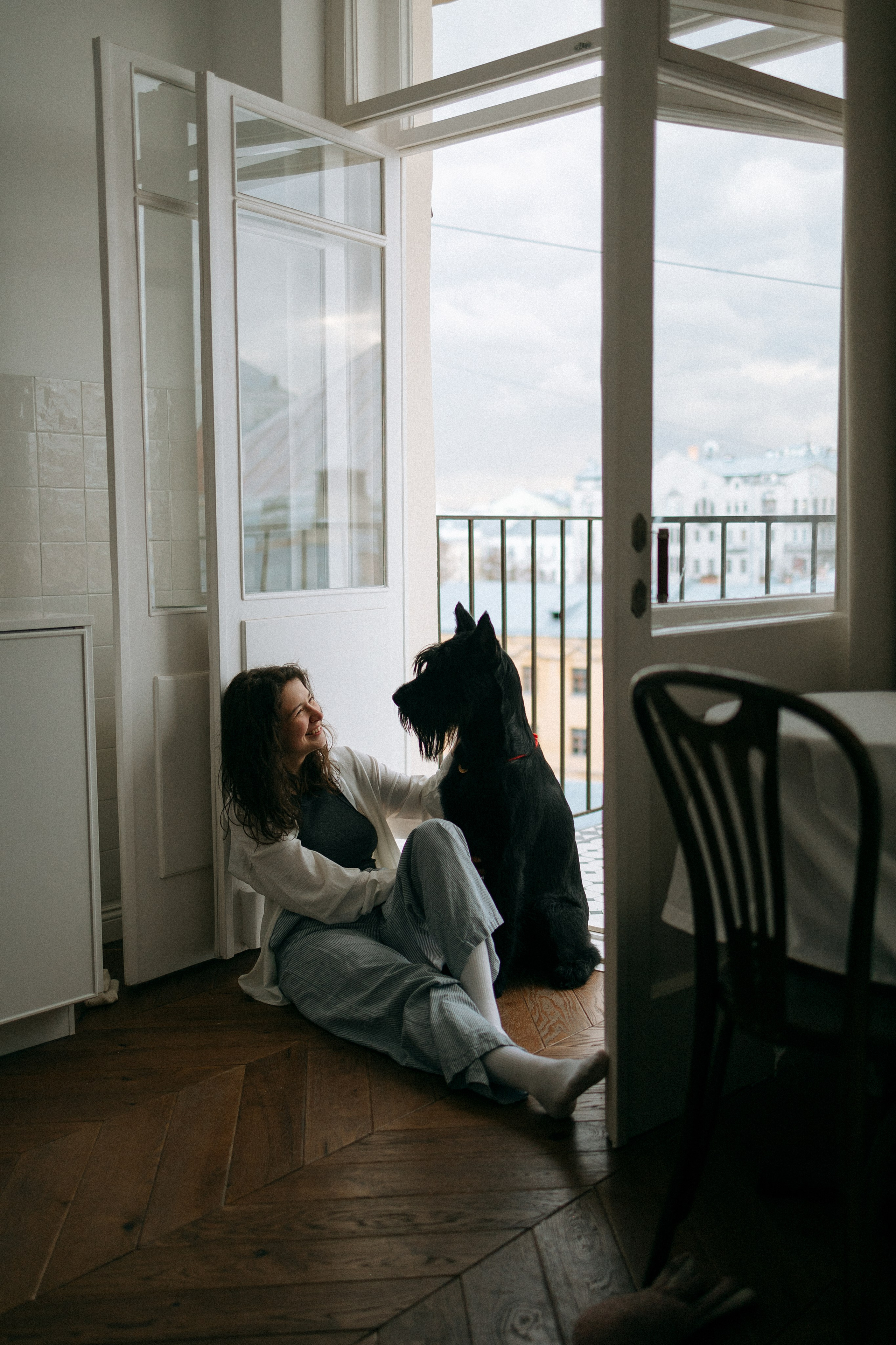 Умбра и Даша. Фотограф анималист Анастасия Пикей