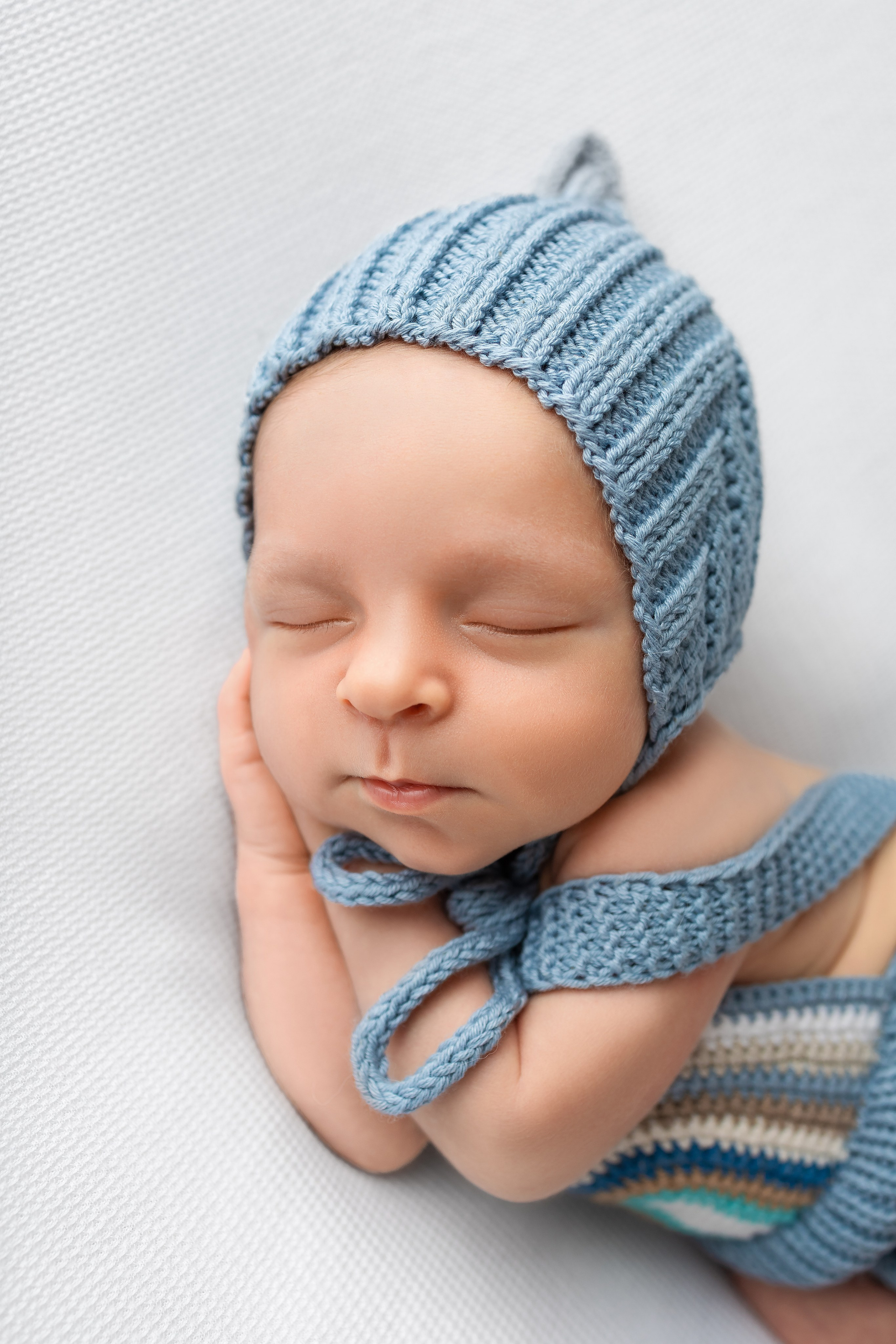 Федор 22 дня. Фотограф новорождённых Newborn Москва